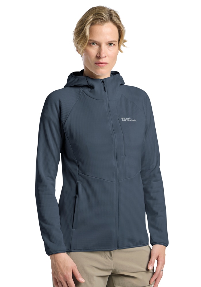 Jack Wolfskin Fleecejacke "KOLBENBERG HOODED FZ W", mit Kapuze günstig online kaufen
