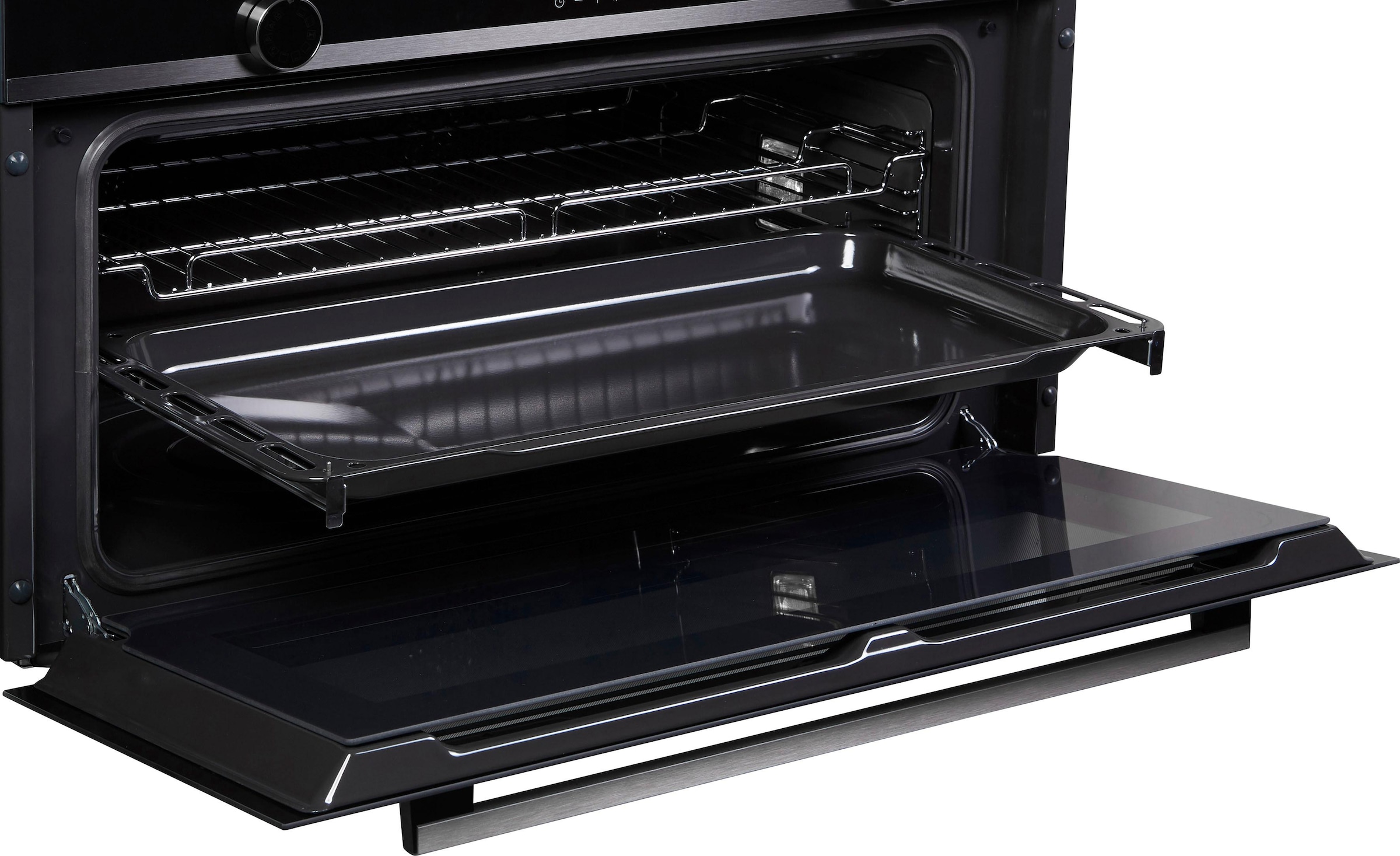 SIEMENS Einbaubackofen iQ500 »VB558C0S0«, mit 1-fach-Teleskopauszug