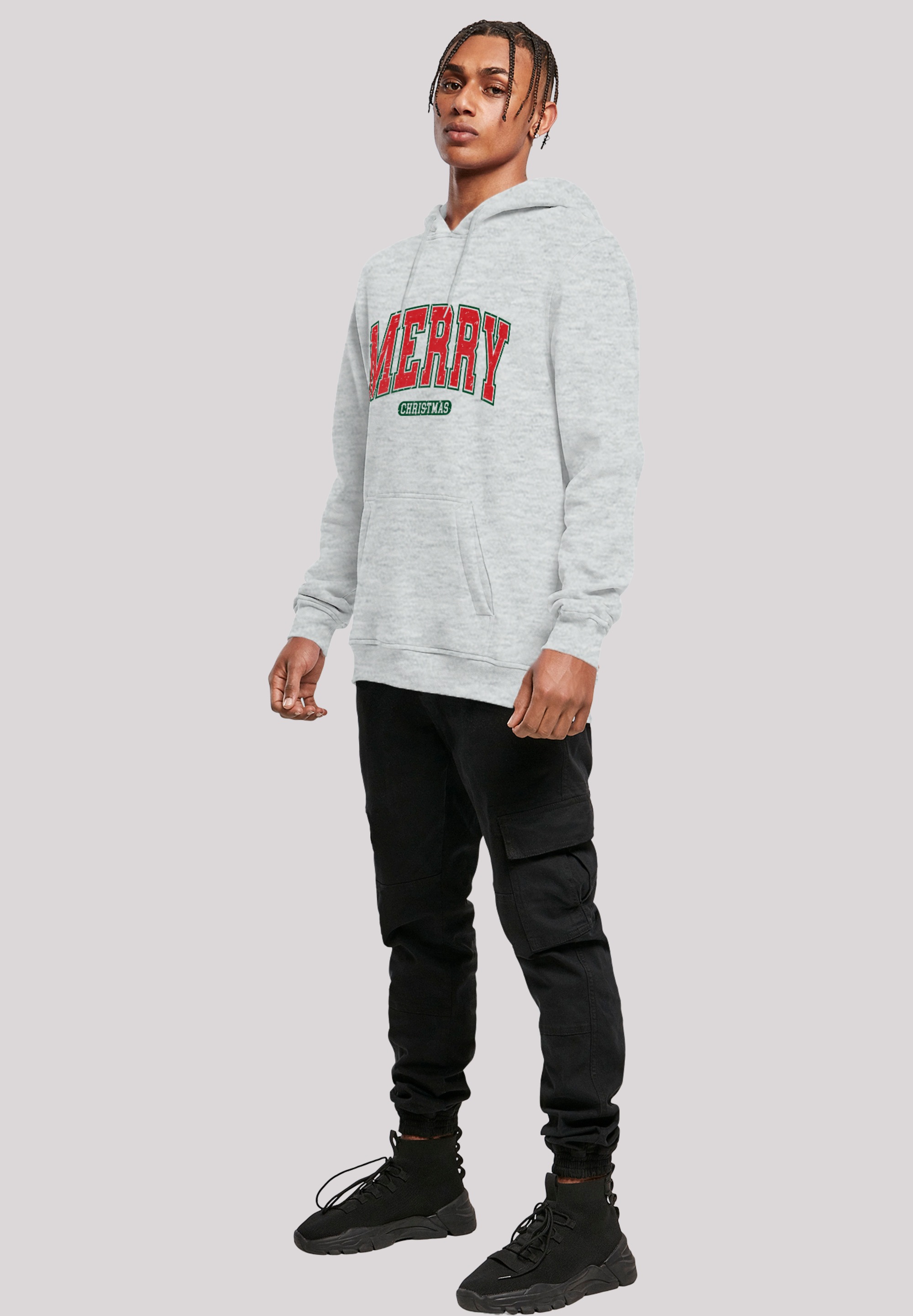 F4NT4STIC Kapuzenpullover »Weihnachten Varsity Retro«, Premium Qualität