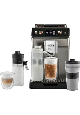 De'Longhi Kaffeevollautomat »Eletta Explore Cold Extraction ECAM450.86.T«, Titan kaufen