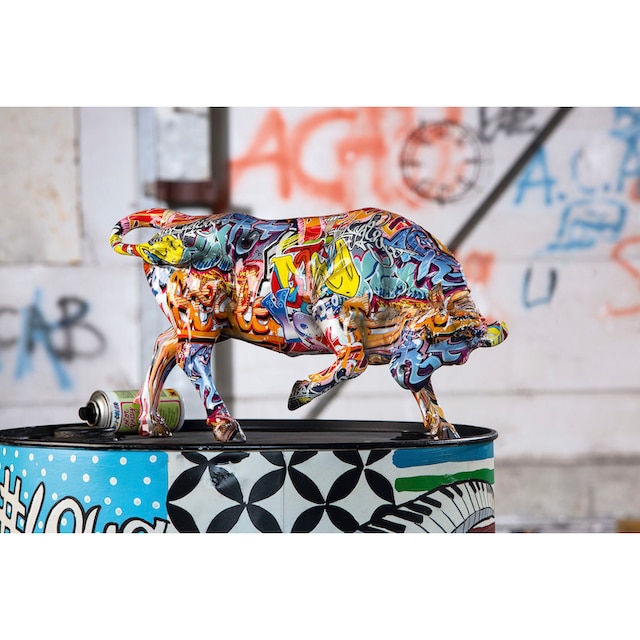 Casablanca by Gilde Tierfigur »Stier Street Art« kaufen | BAUR
