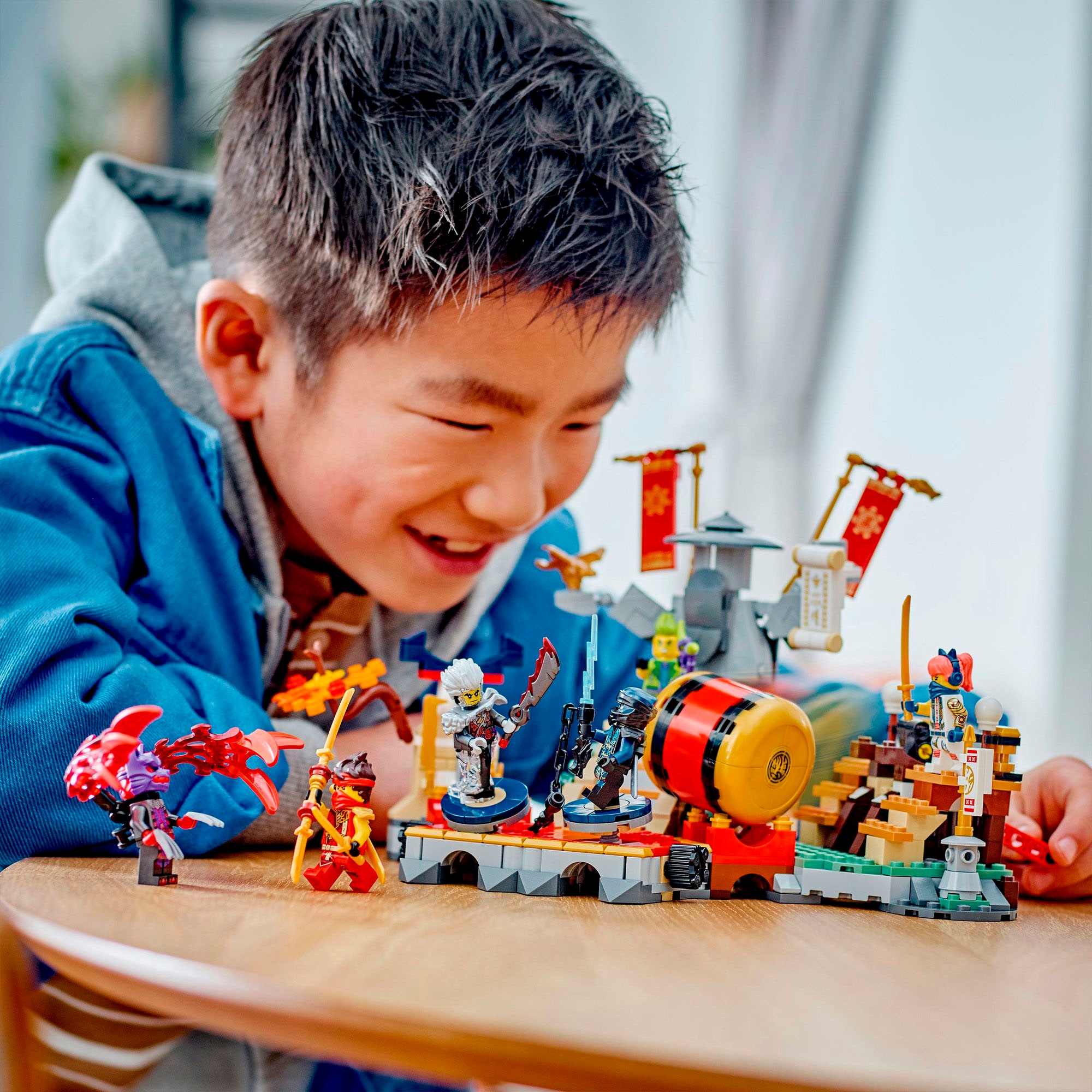 LEGO® Konstruktionsspielsteine »Turnier-Arena (71818), LEGO Ninjago«, (659 St.), Made in Europe