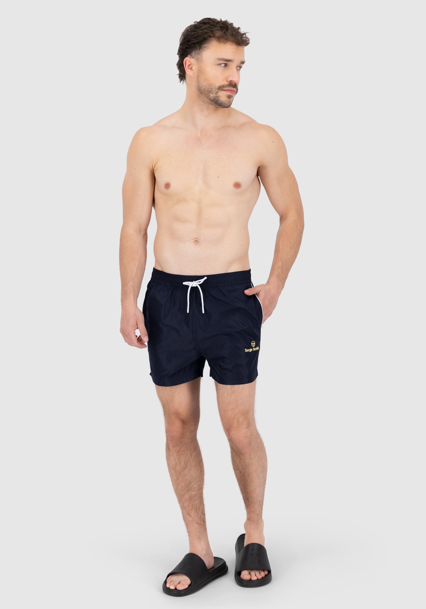 Sergio Tacchini Badeshorts »GUACETO SWIMSHORT Herren«, Badehose Herren, Badeshorts, Strandhose, Swimwear, Beachwear, Sale