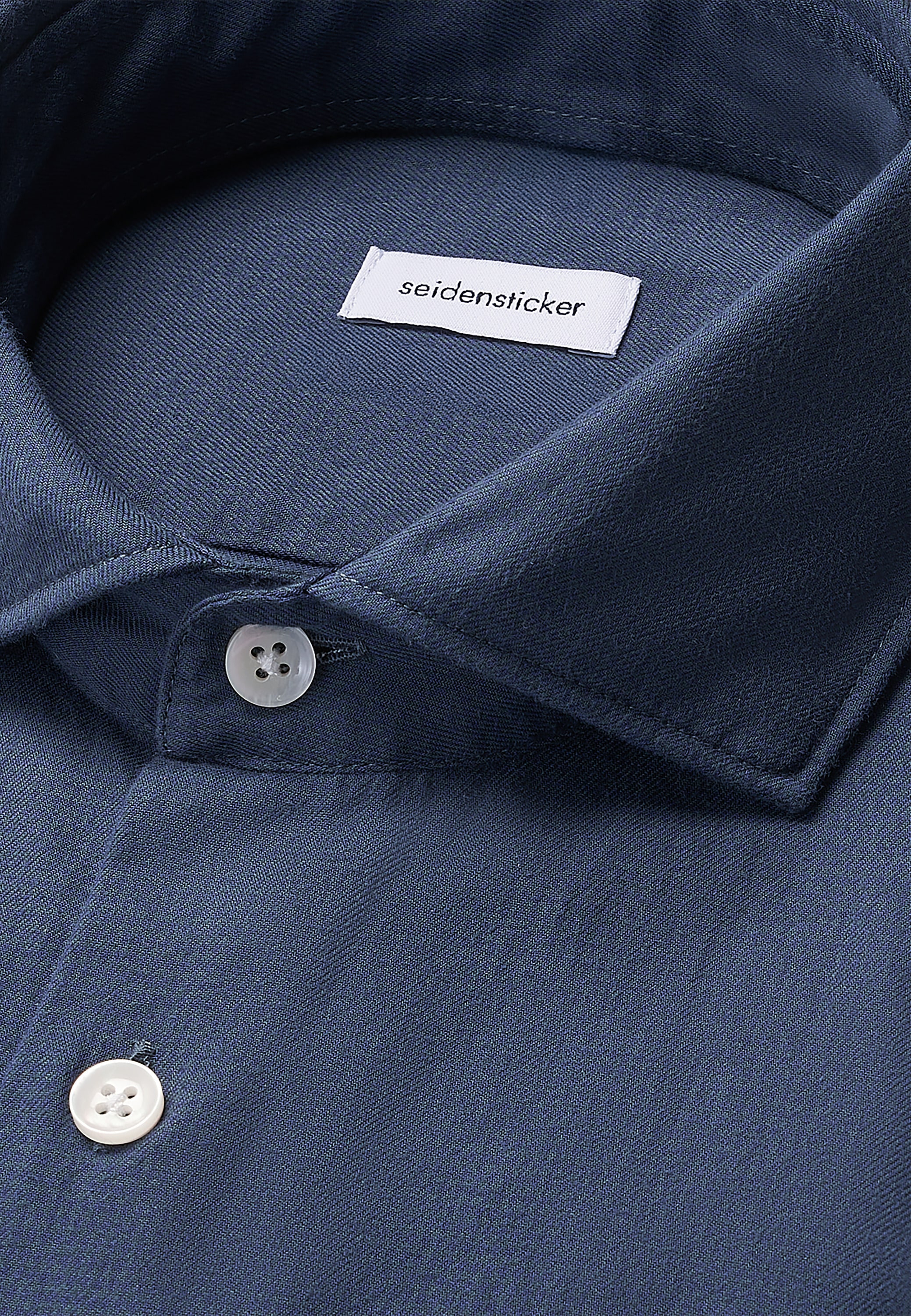 seidensticker Flanellhemd Regular 1/1 Kentkragen Pepita