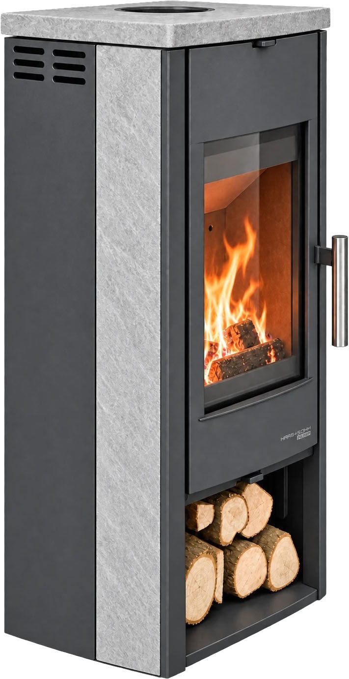 Haas + Sohn Kaminofen »Portree, NEU & Exklusiv, Lieferung bis ins Wohnzimmer« dein Premium Haas+Sohn für stilsichere Eleganz mit Panorama Scheibe