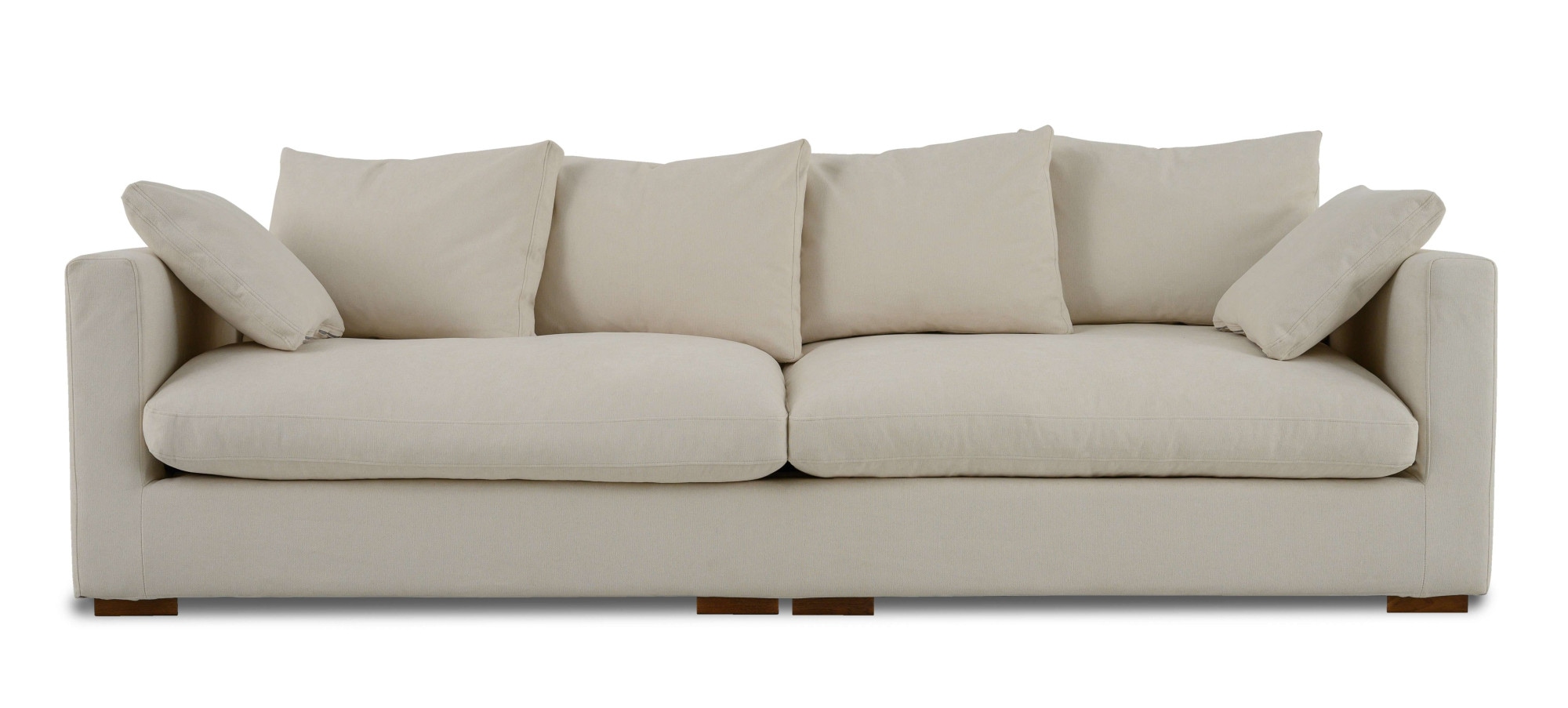 Home affaire Big-Sofa "Comfy", extra weich und kuschelig, Füllung mit Feder günstig online kaufen