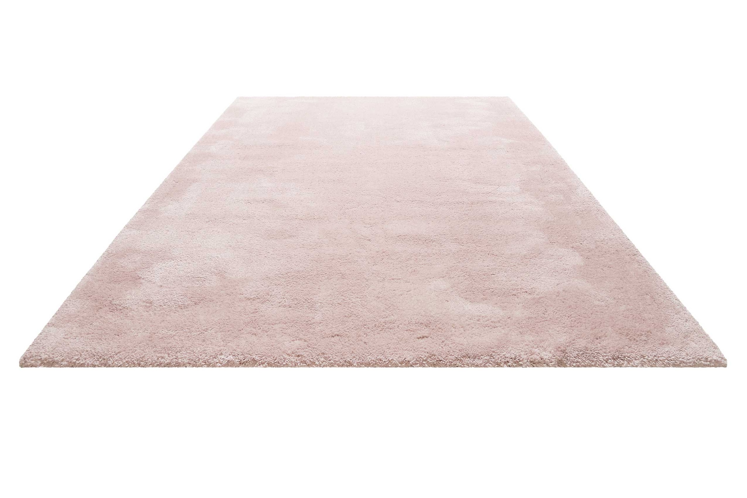 Homie Living Teppich »Pisa«, rund, 25 mm Höhe, Hochflor, Microfaser, uni, weich, Shaggy, Wohnzimmer, Schlafzimmer