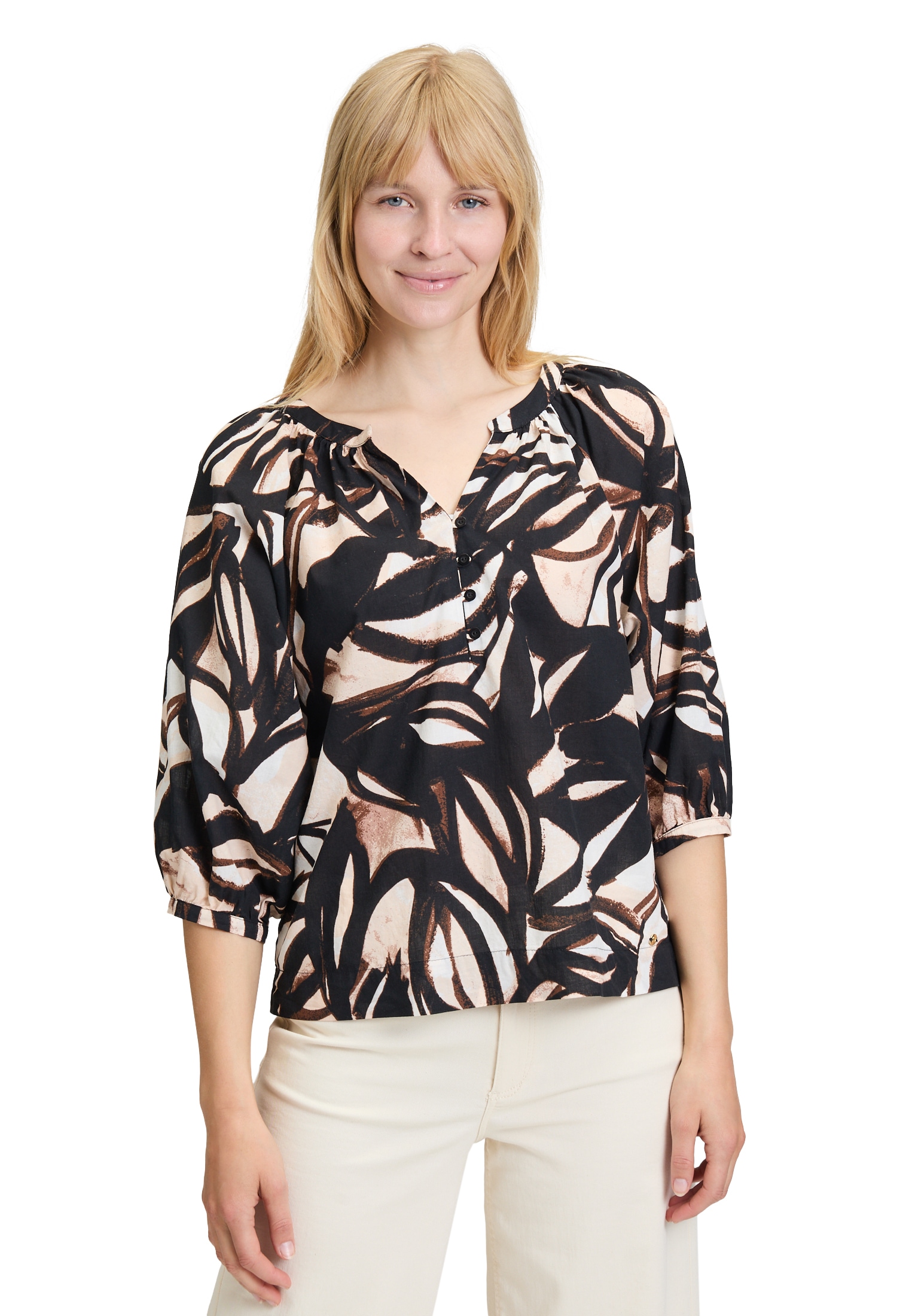 Betty&Co Schlupfbluse "Damen mit Print" günstig online kaufen