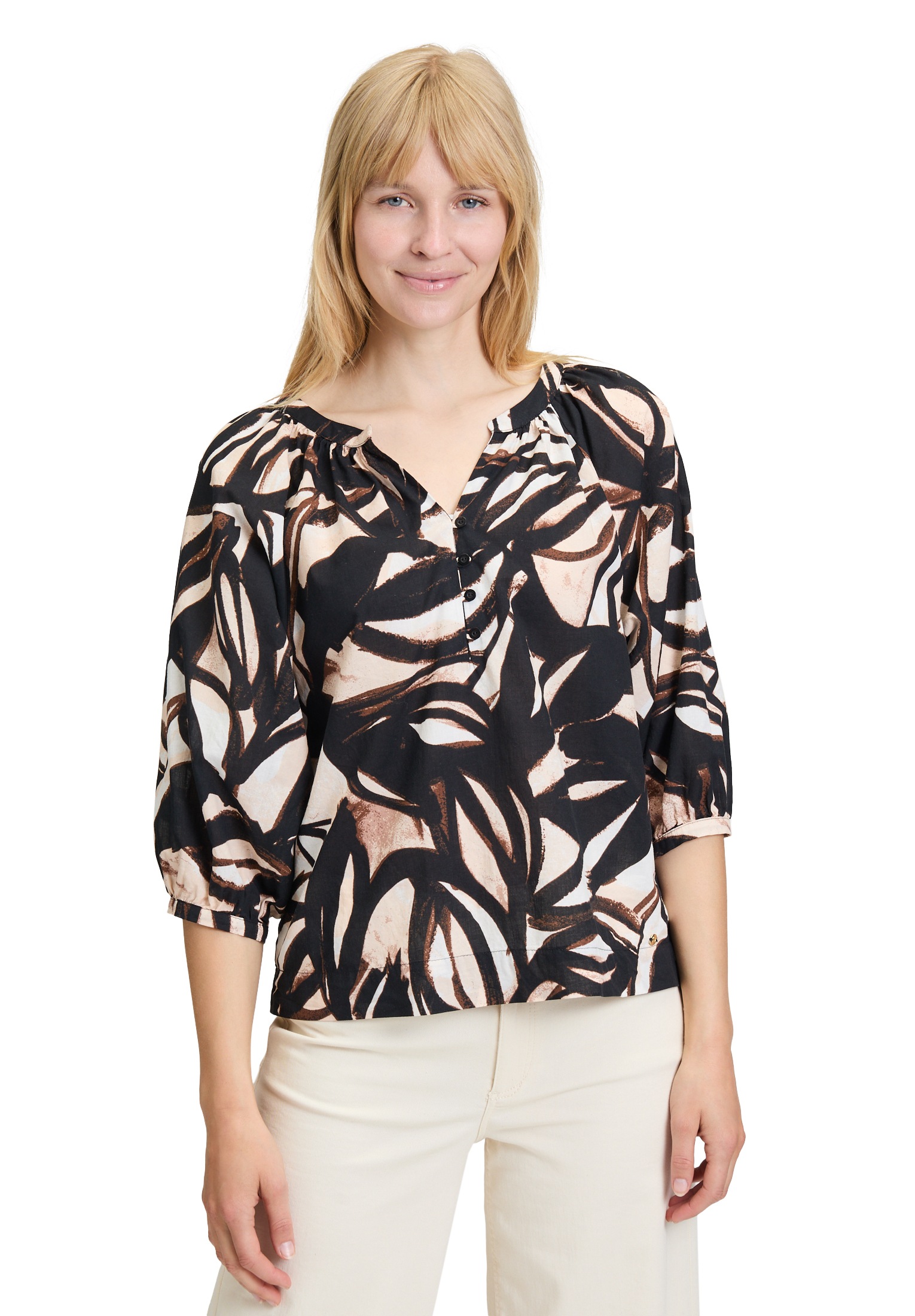 Betty&Co Schlupfbluse "Damen Schlupfbluse mit Print" günstig online kaufen