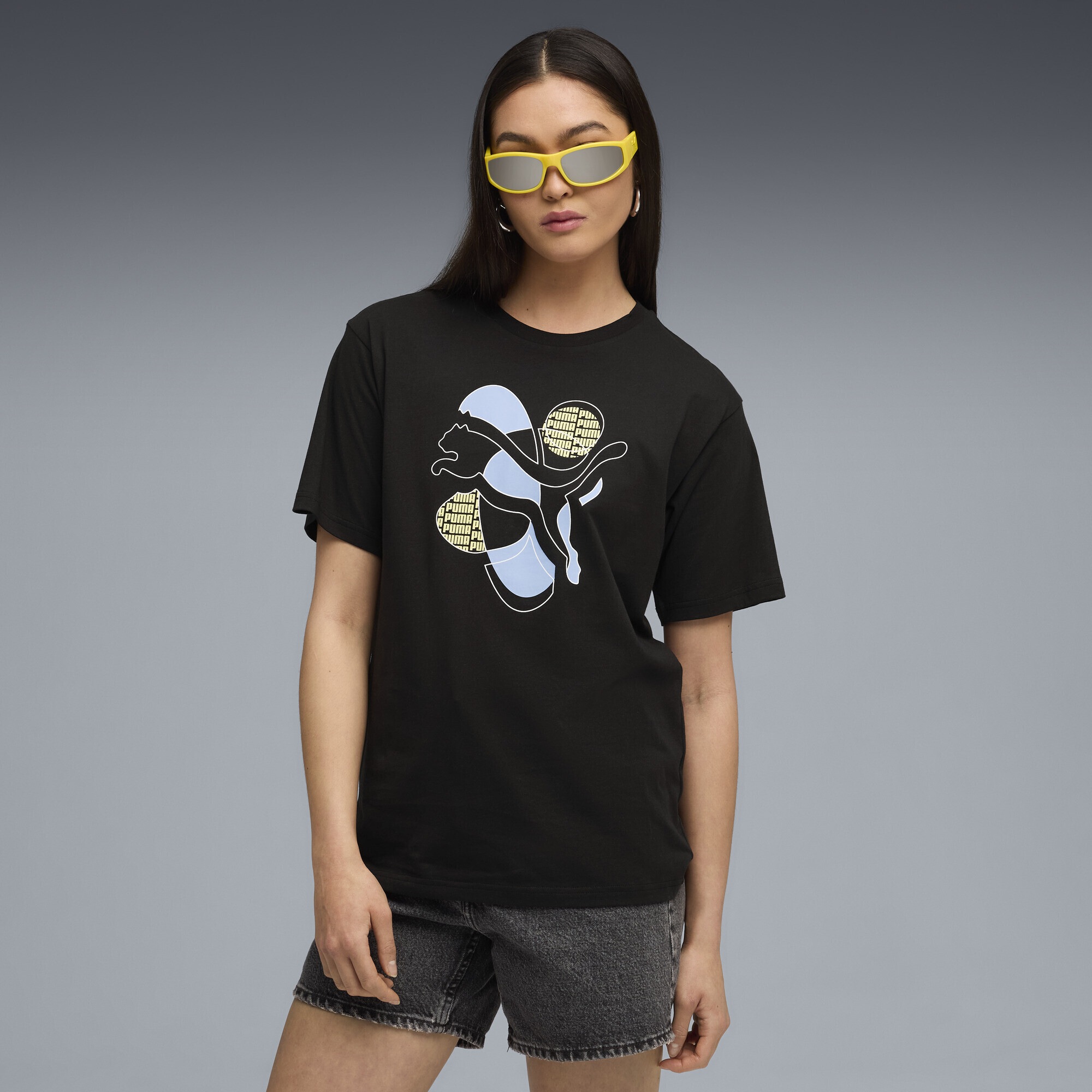 PUMA T-Shirt »Graphic Relaxed Energy T-Shirt Damen«
