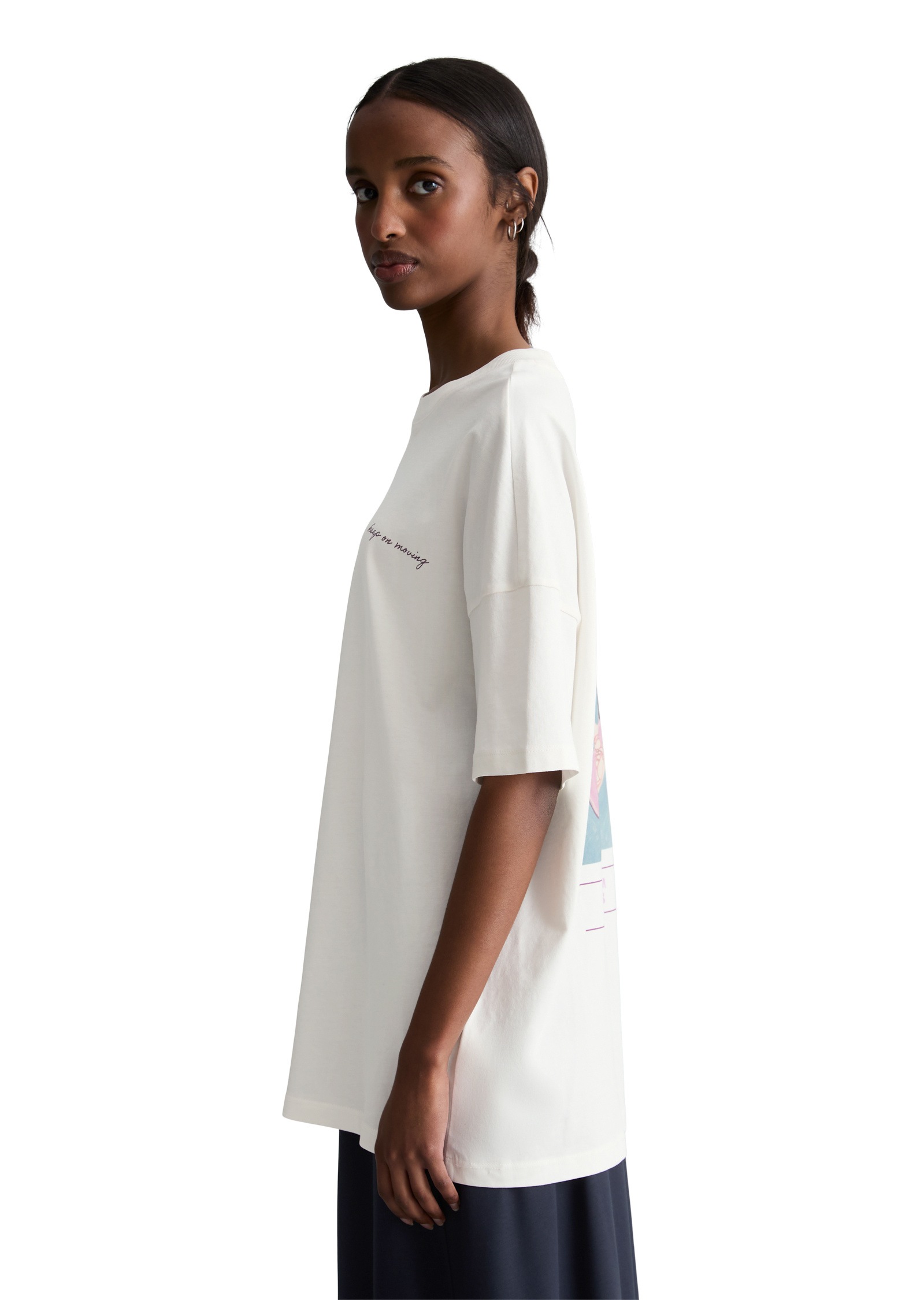 Marc OPolo DENIM T-Shirt "aus Heavy Jersey" günstig online kaufen