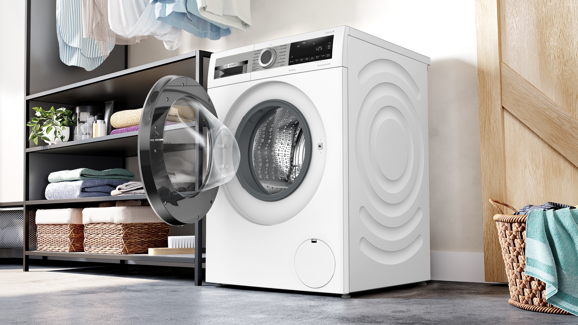 BOSCH Waschmaschine Serie 6 »WGG256Z41« 10 kg 1600 U/min