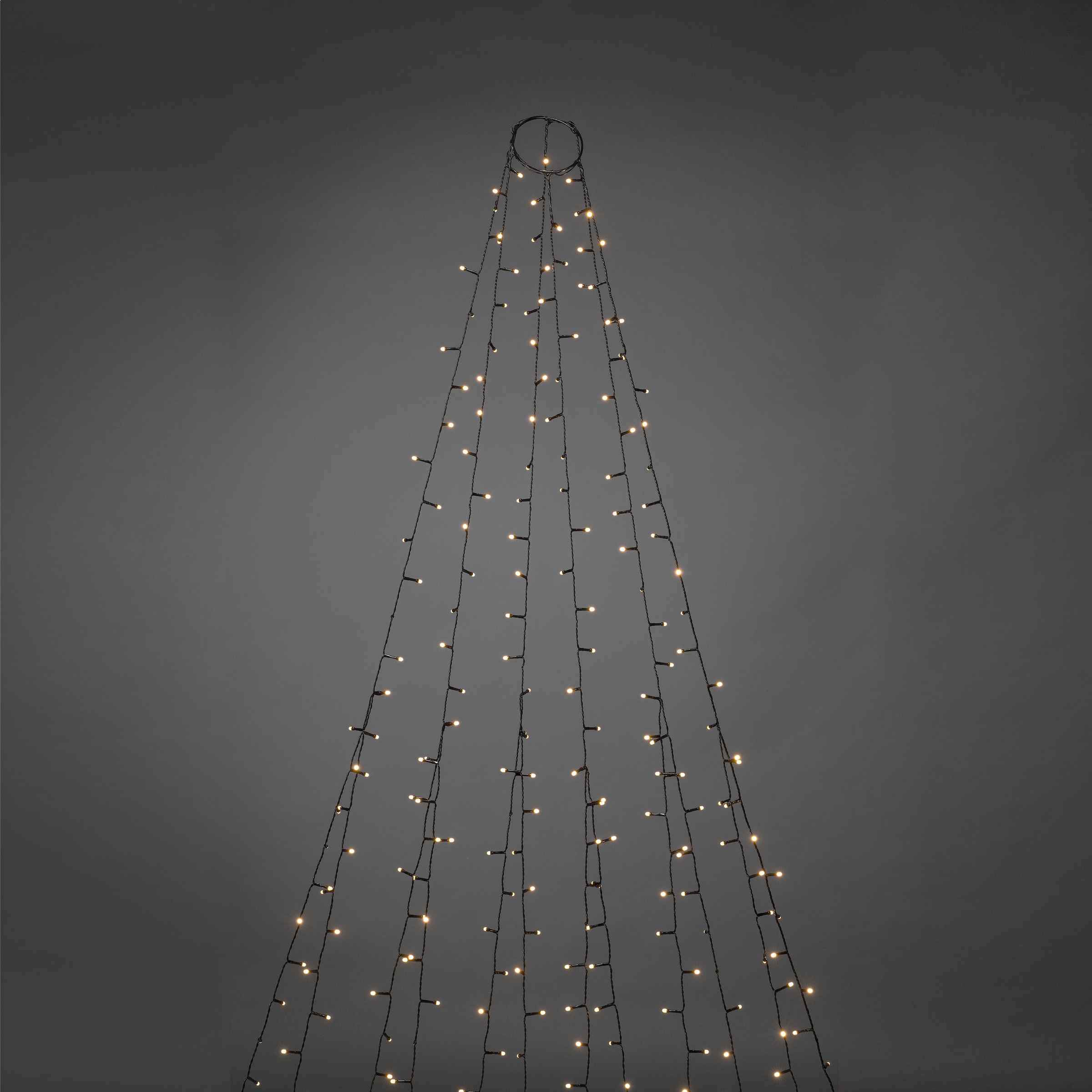 KONSTSMIDE LED-Baummantel »Weihnachtsdeko aussen, Christbaumschmuck«, Dioden LED 45 | Lichterkette Stränge gefrostete St.-flammig, 270 à 6 BAUR