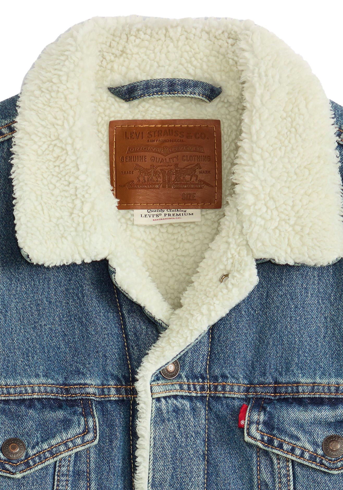 Levi's® Kurzjacke »SHERPA«, mit Sherpa Fütterung