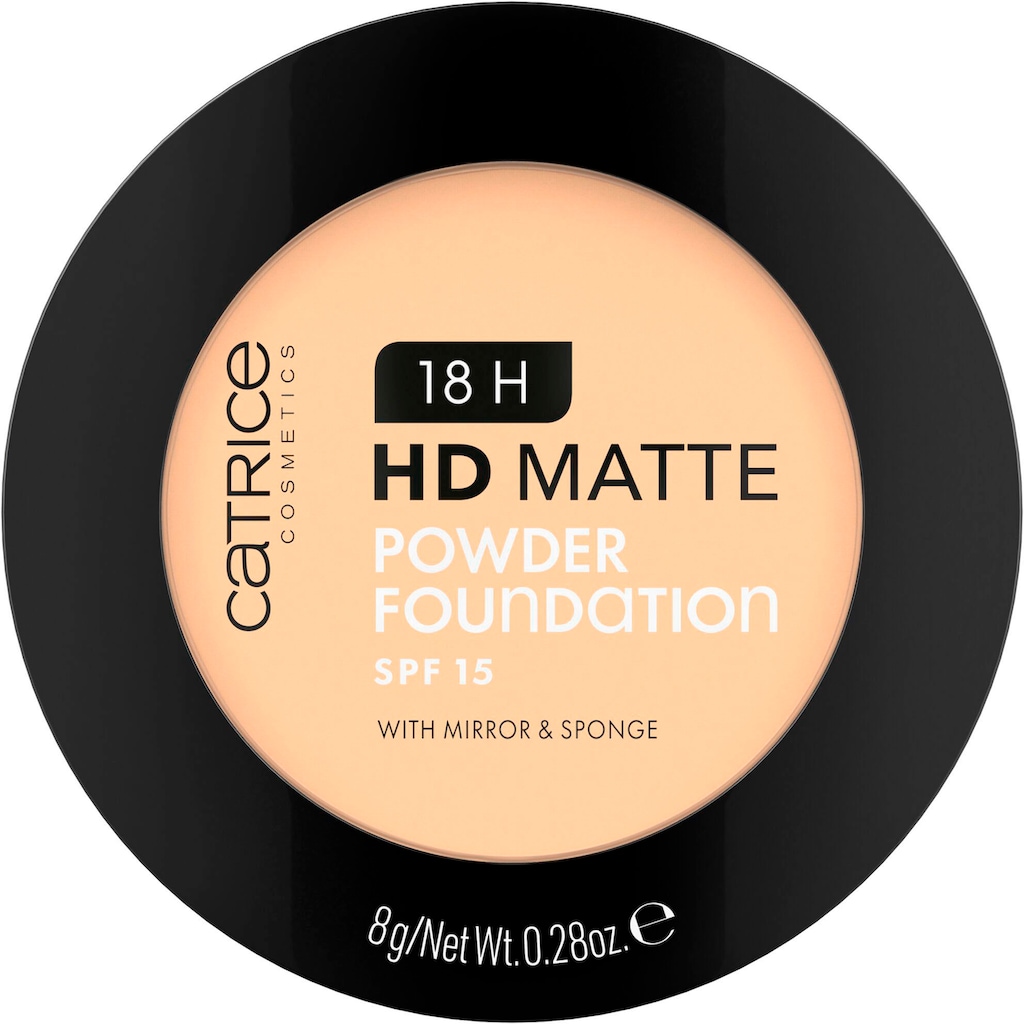 Catrice Puder »18H HD Matte Powder Foundation« (Set 3 tlg.)