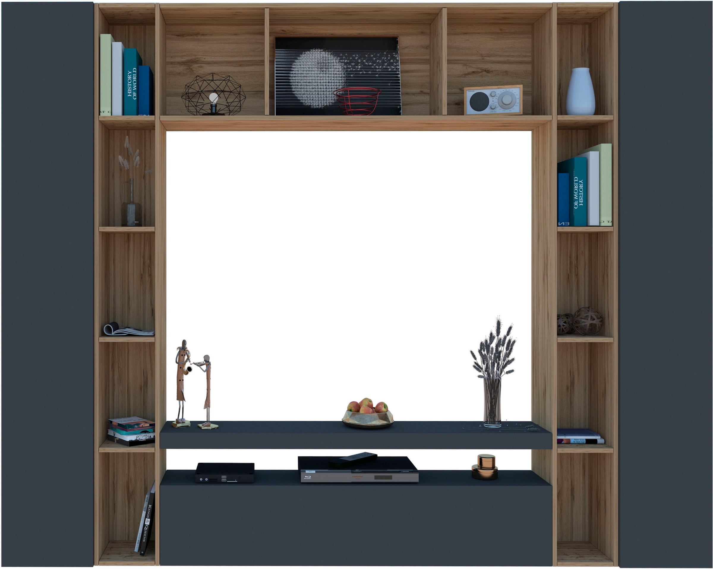 INOSIGN Wohnwand "Brooklyn" 6 Stk. tlg. günstig online kaufen