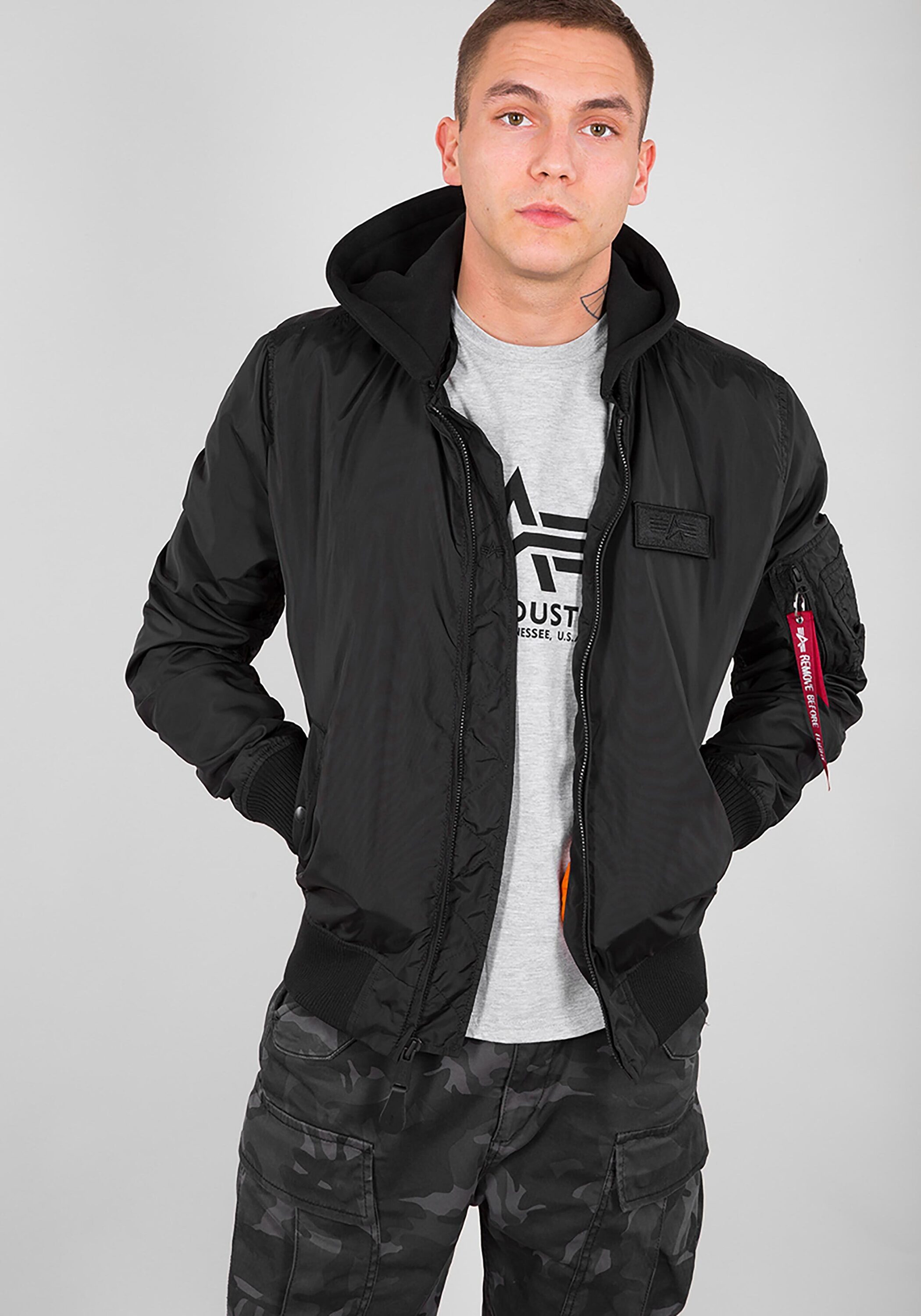 alpha industries -  Bomberjacke " Men - Flight Jackets MA-1 TT Hood"