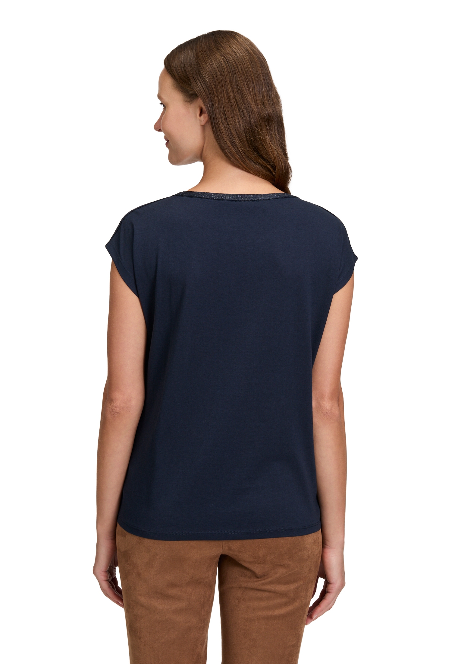 Betty Barclay Kurzarmshirt »Betty Barclay Blusenshirt mit U-Boot-Ausschnitt«, (1 tlg.)