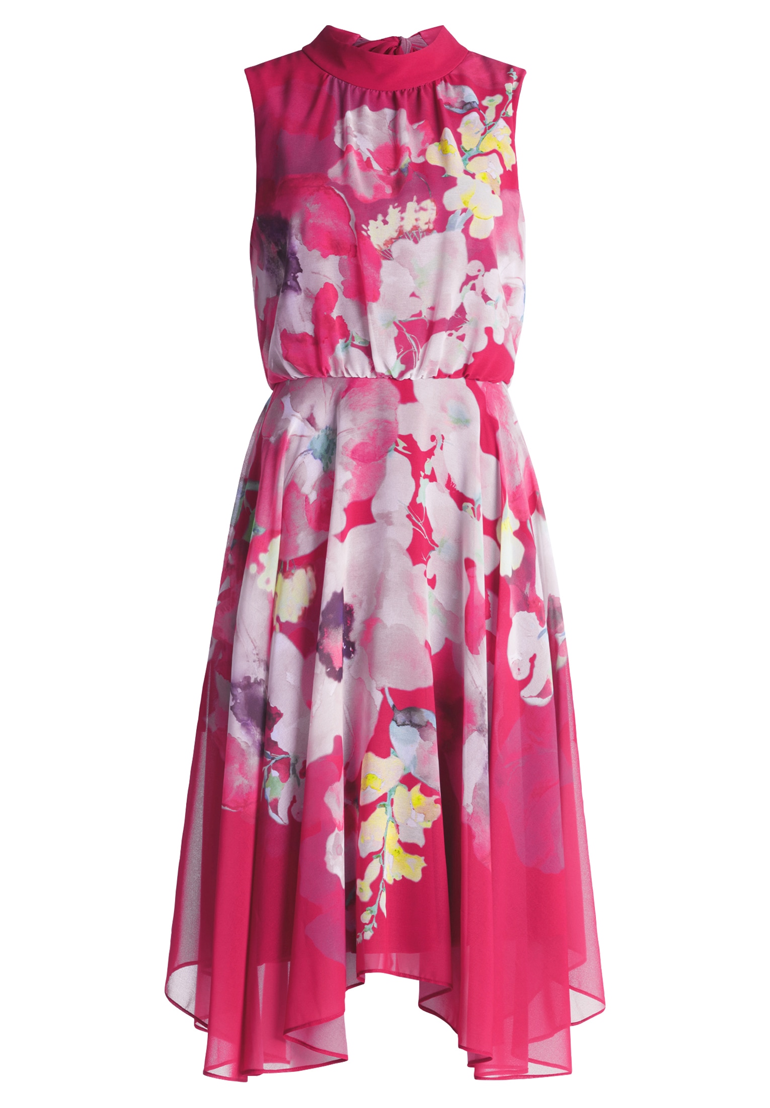 Vera Mont Chiffonkleid »Vera Mont Chiffonkleid ohne Arm«, Bindegürtel