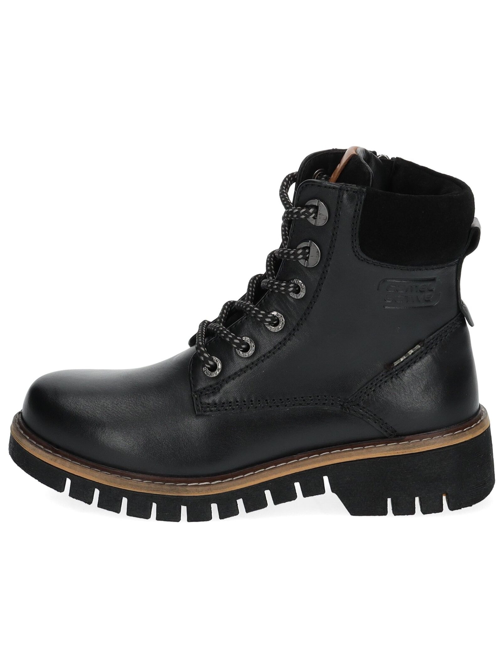 camel active Schnürstiefelette »camel active Stiefelette Leder/Textil«