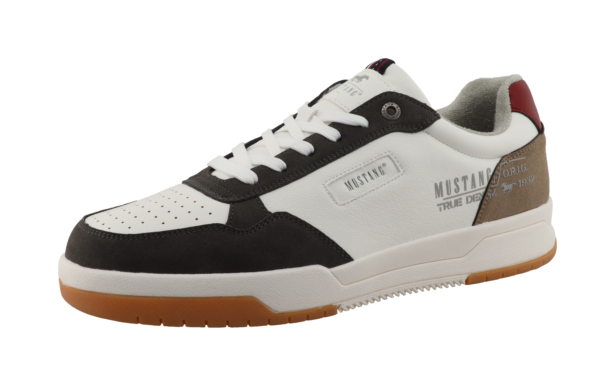 Mustang Shoes Sneaker "Ruggero" Freizeitschuh, Halbschuh, Schnürschuh mit m günstig online kaufen