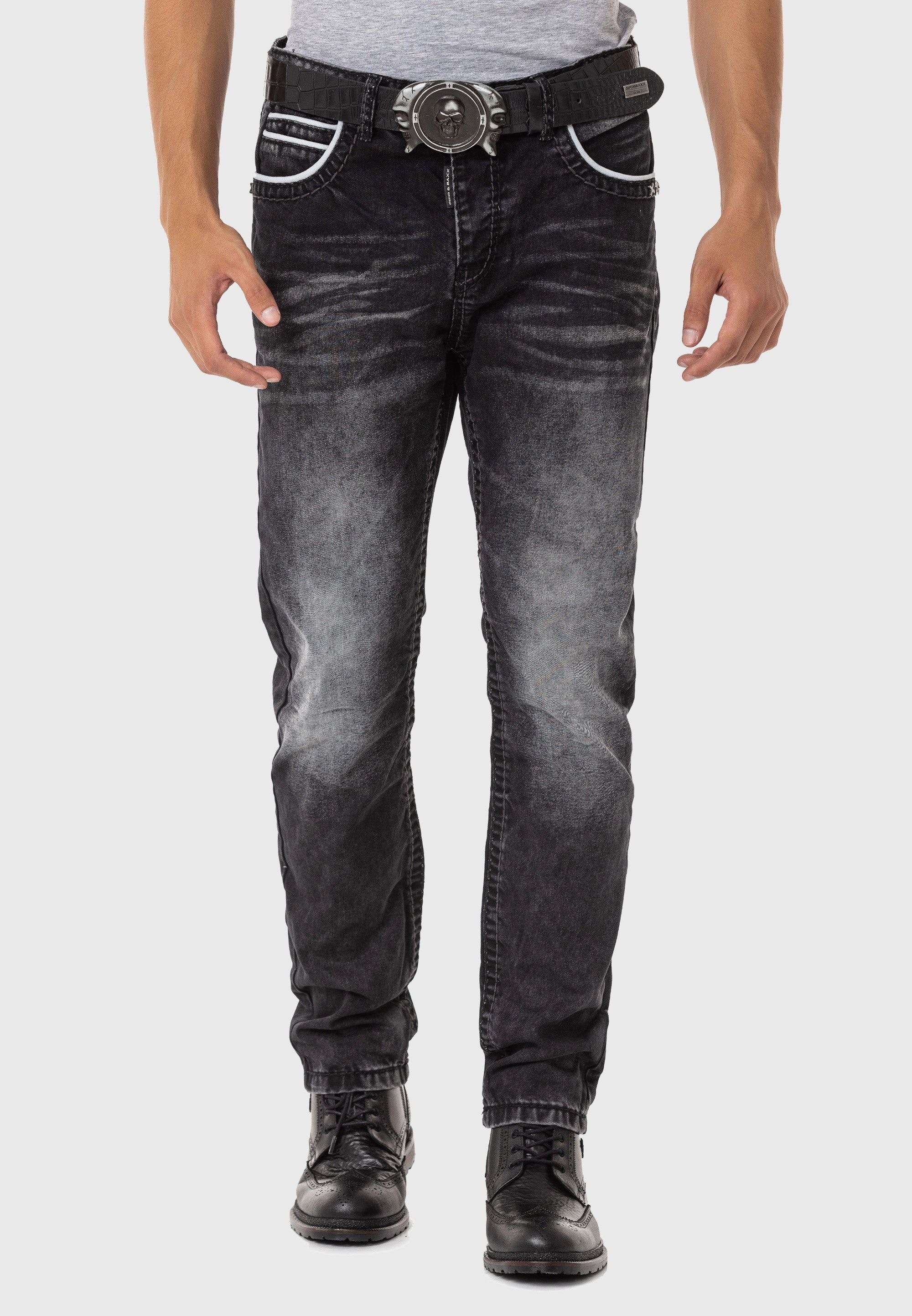 Cipo & Baxx Straight-Jeans "Cipo & Baxx Jeans" In Straight Fit, CD-148