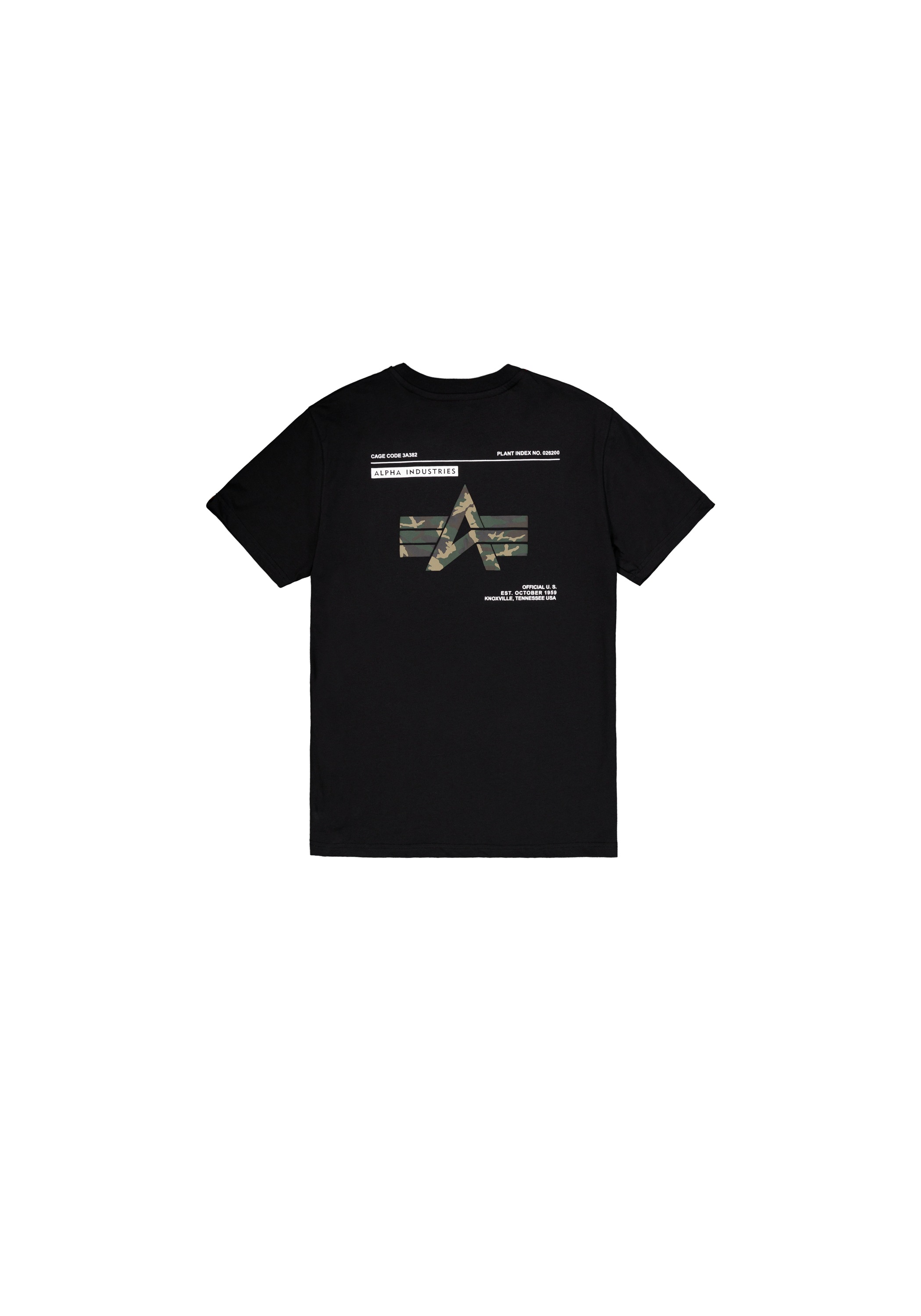 Alpha Industries T-Shirt »Camo Label Backprint T-Shirt«