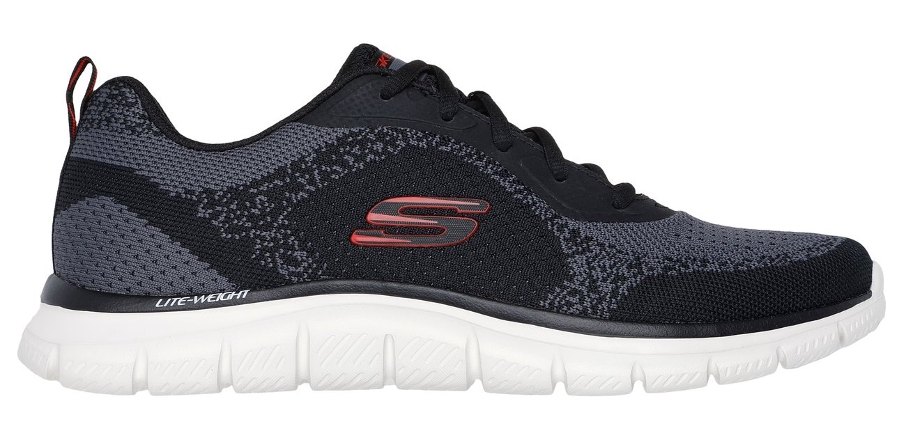 Skechers Sneaker »TRACK-GLENDOR«, Trainingsschuh, Schnürschuh, Freizeitschuh mit Memory Foam