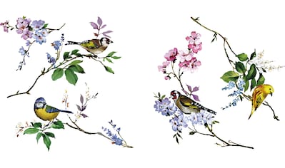 Komar Fensterdekoration »Wedding Birds«, (1 St.), 2 Bogen in der Größe 31x31 cm kaufen