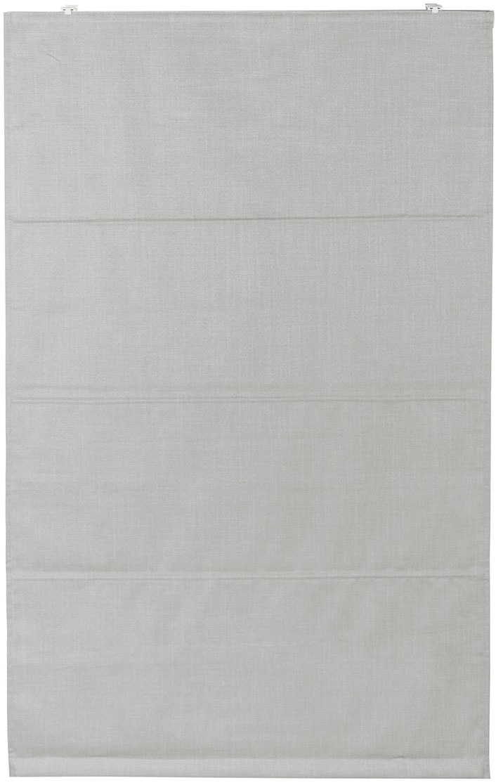 my home Rollo »RIOLA« verdunkelnd Blendschutz | Sichtschutz | Verdunkelung ohne Bohren freihängend Faltrollo in trendiger Leinenoptik, einfache Montage