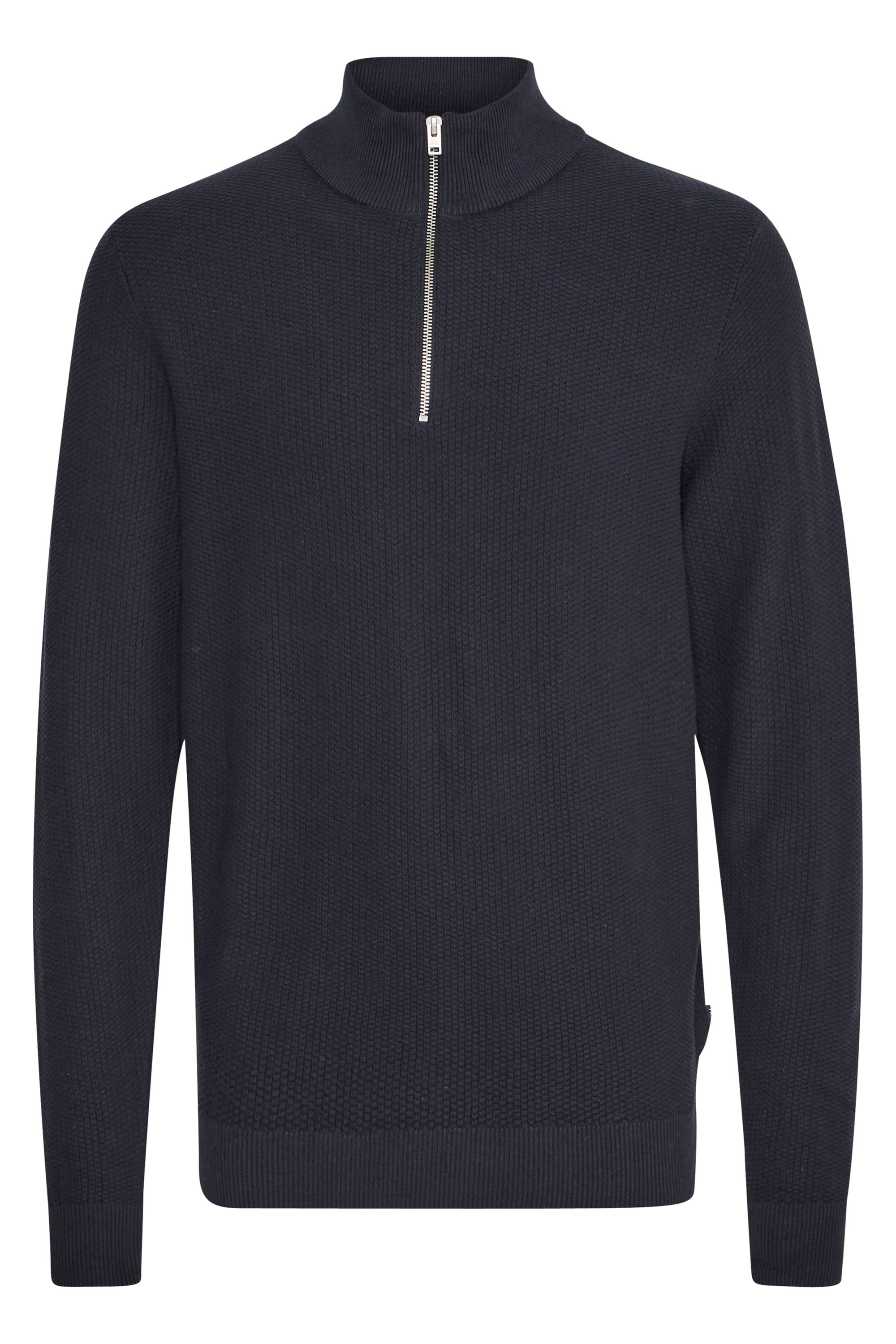 Casual Friday Troyer "Troyer CFKARL 0160 structured halfzip knit"