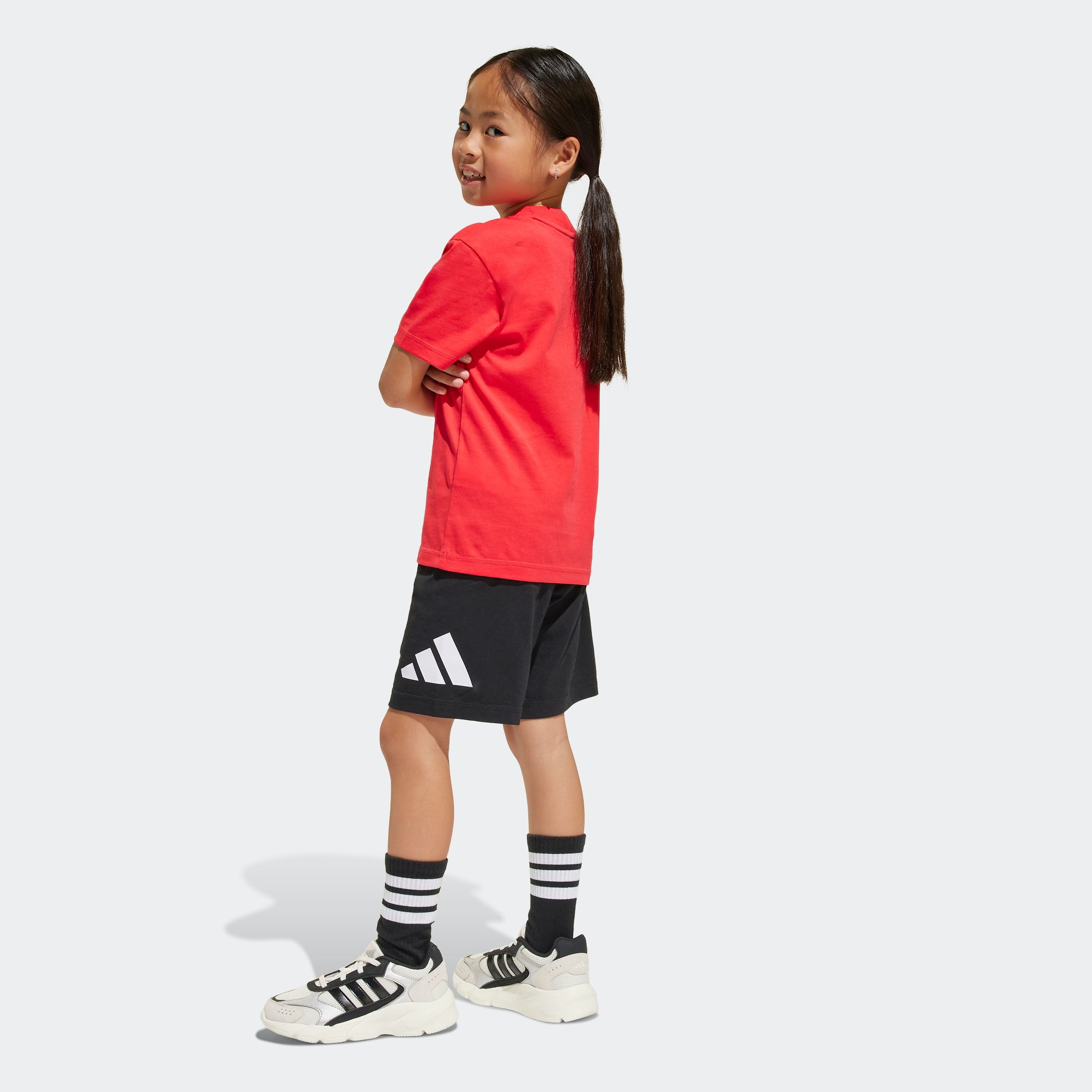 adidas Sportswear Trainingsanzug »LK BL T-SET 160«, (2 tlg.)