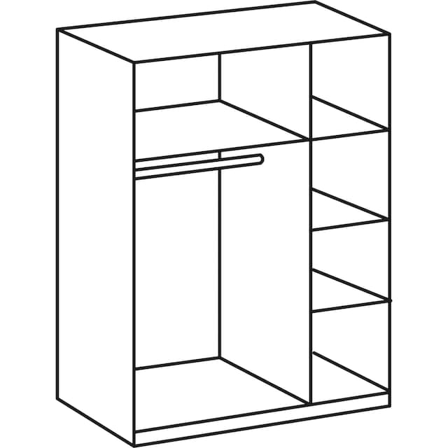 Fresh To Glas-und Go Kleiderschrank | »Level«, BAUR Spiegeltüren mit