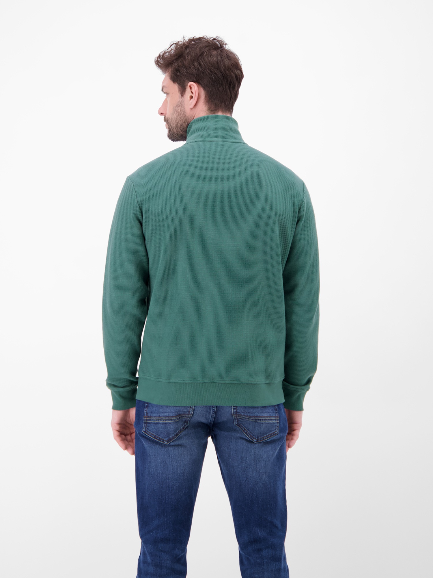 LERROS Sweatjacke "LERROS Sweatjacke aus Baumwollmix" günstig online kaufen