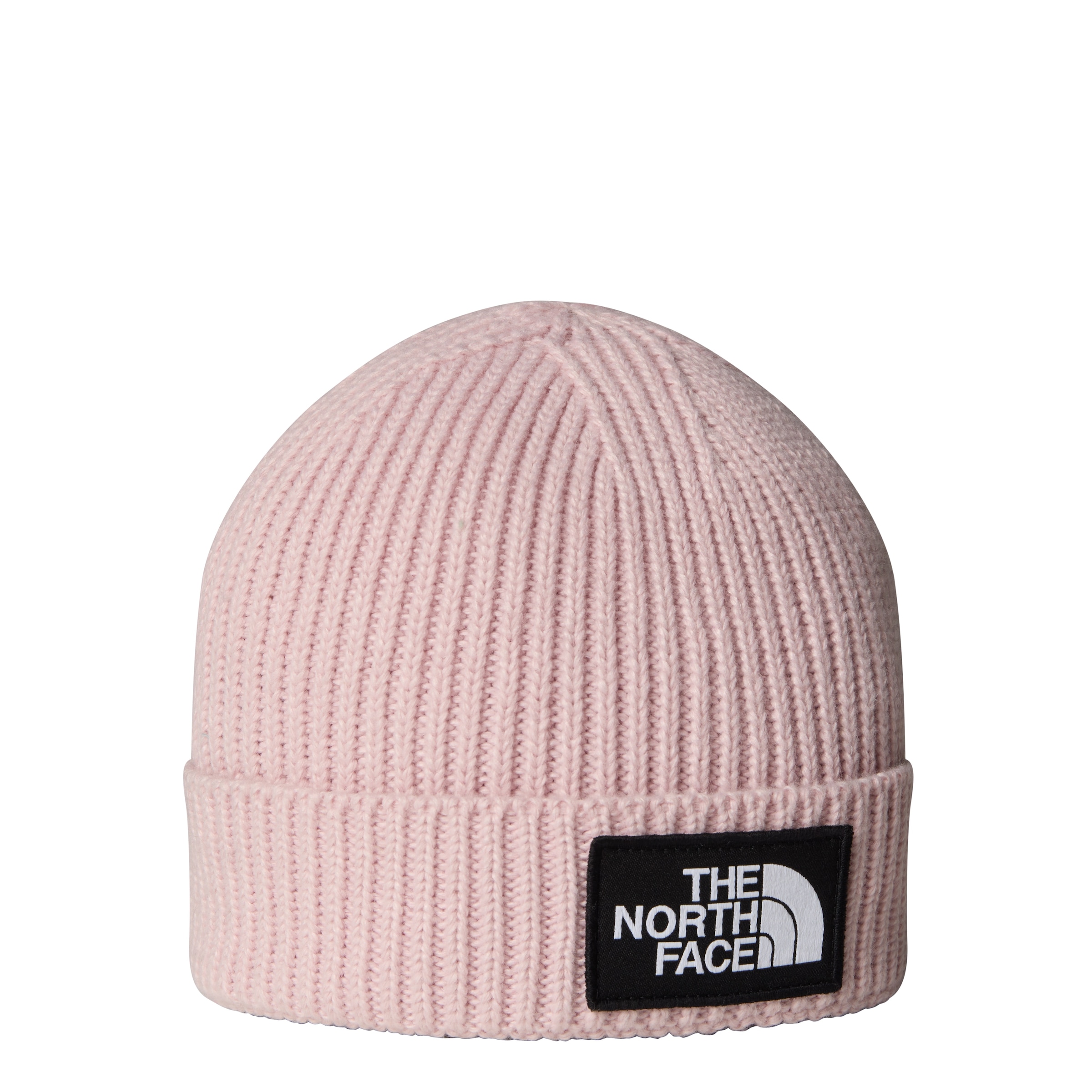 The North Face Beanie "BABY LOGO BOX BEANIE" für Kinder, sportliche Passform, aus Polyester und Elasthan