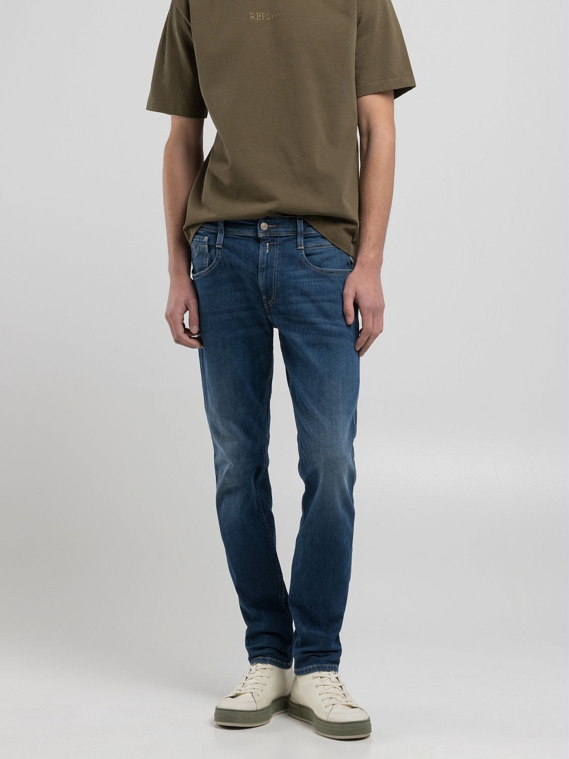 Replay Slim-fit-Jeans "Anbass" günstig online kaufen