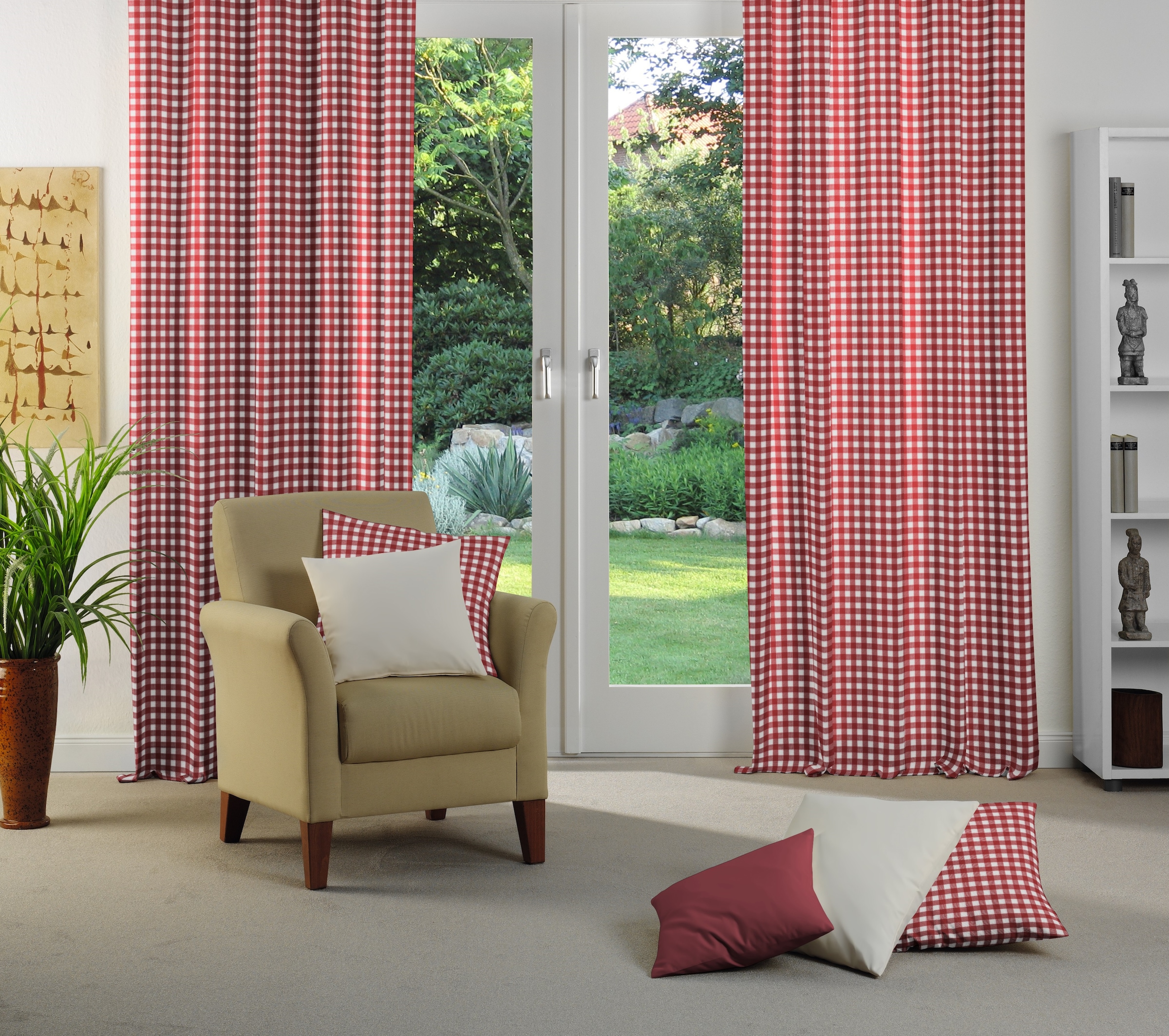 Wirth Vorhang "Finja" Kräuselband 2 Stk. tlg. günstig online kaufen