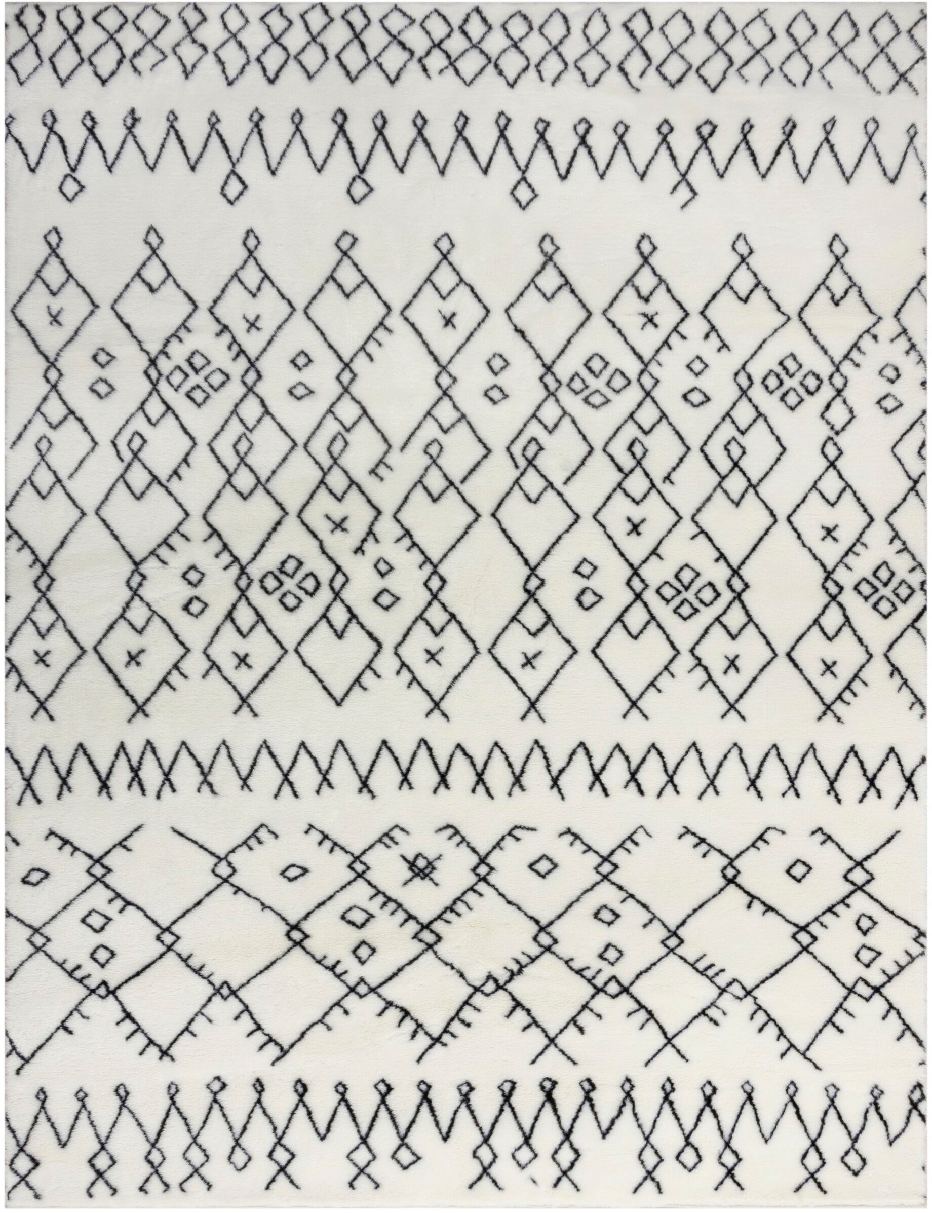 FLAIR RUGS Teppich "Adil" rechteckig 15 mm Höhe Kunstpelz Teppich waschbar günstig online kaufen