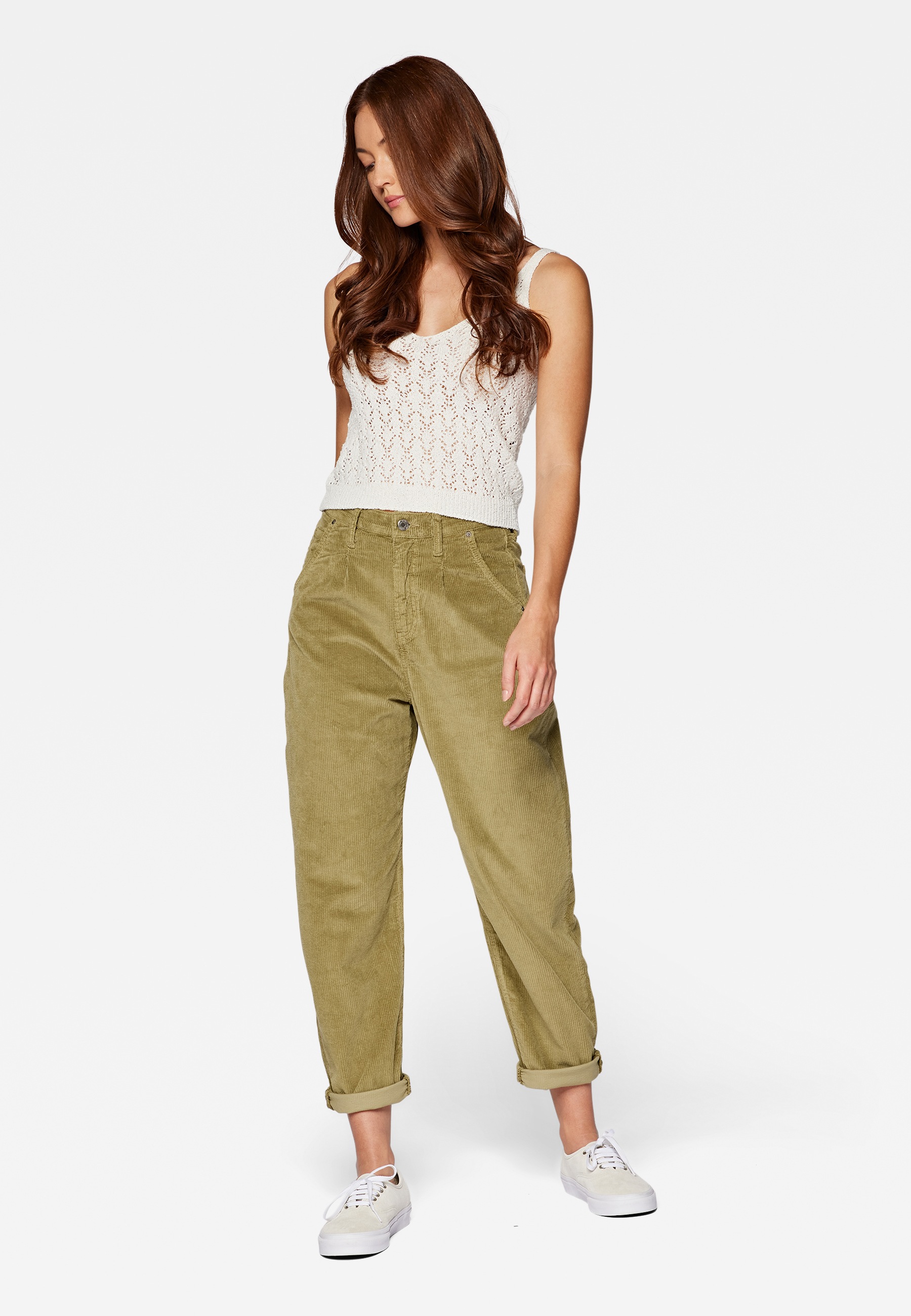 Mavi Weite Jeans »LAURA«, Pleated Baggy Pants