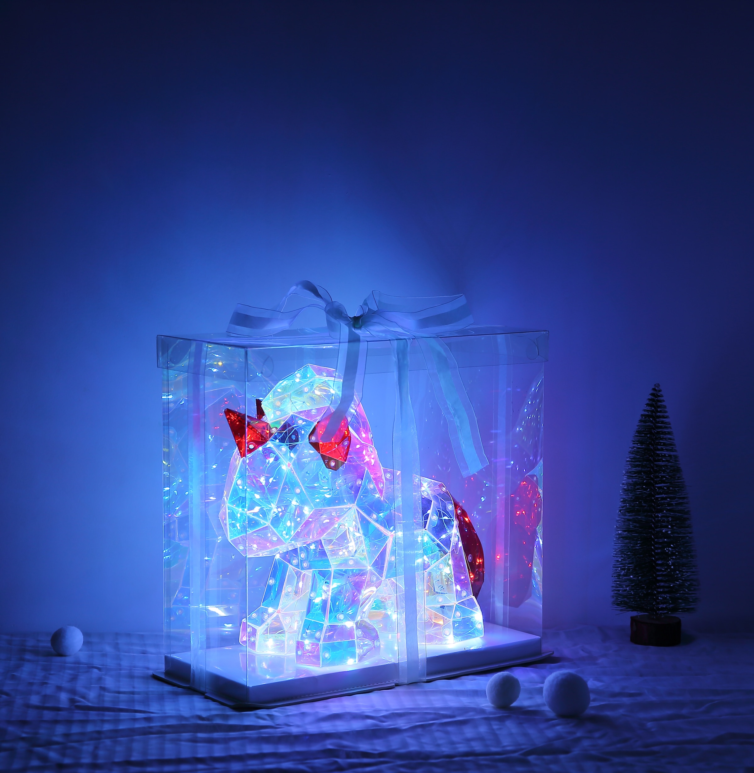 GLOBO LIGHTING Tischleuchte »BRONDAR« LED-Modul 1 Stk. Kaltweiß Tischlampe Nachttischlampe Deko-Tischleuchte Schlafzimmer