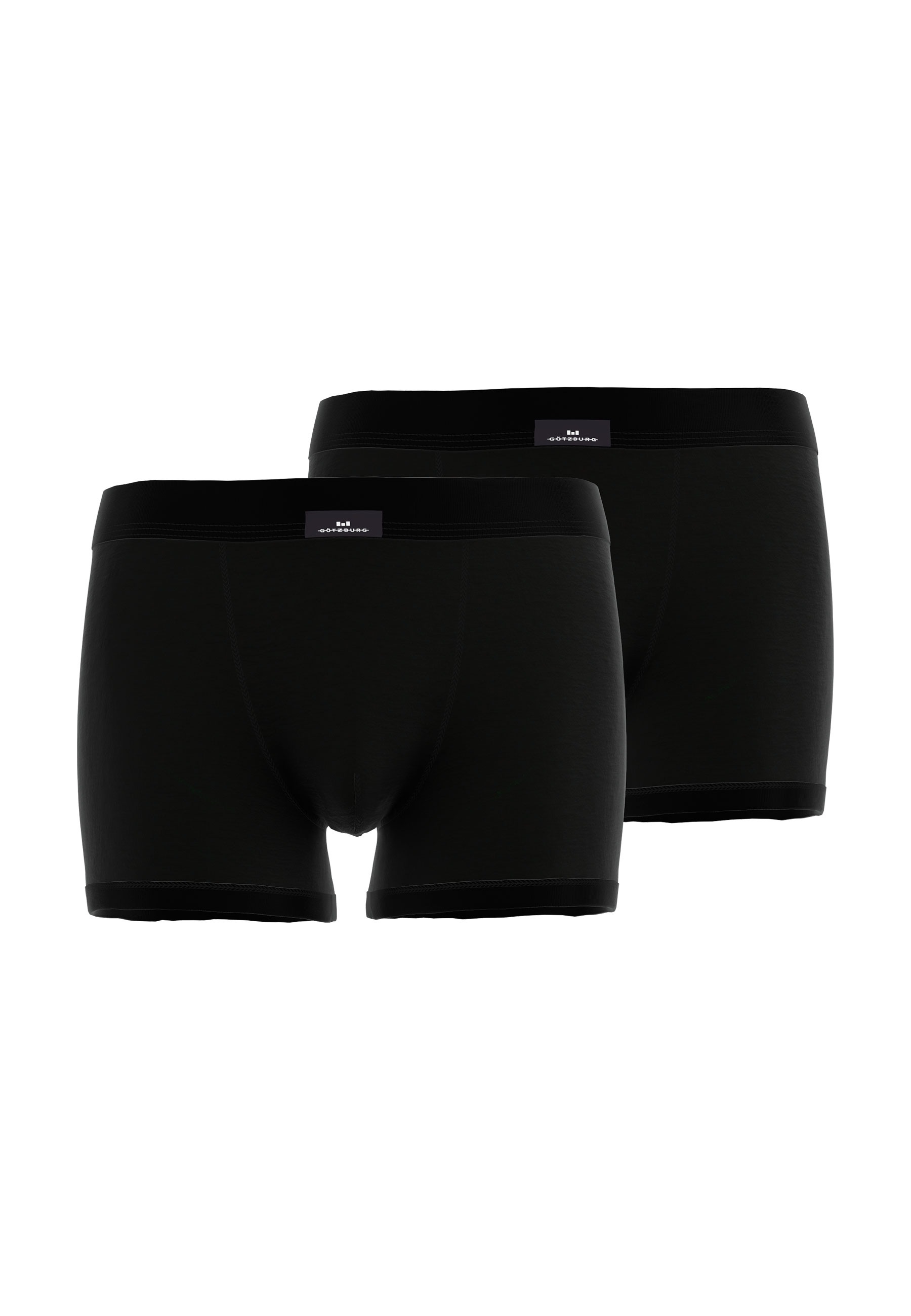 GÖTZBURG Boxershorts "X-lastic", (2er-Pack), basic, elastischer Bund, eng, günstig online kaufen