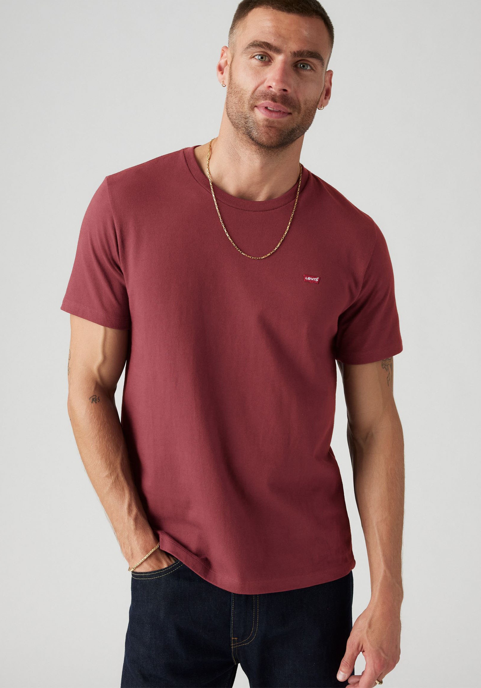 Levis T-Shirt "ORIGINAL HM TEE" mit Logo Print günstig online kaufen