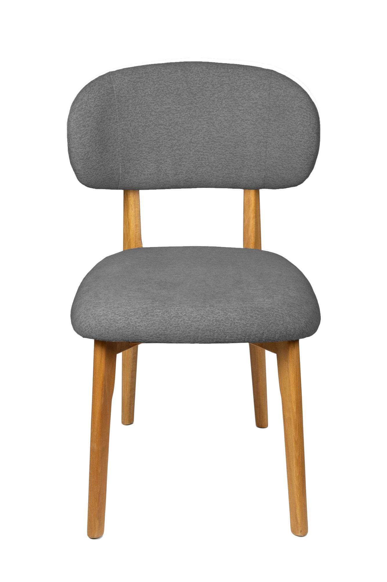 Thumbnail - Home affaire Esszimmerstuhl "Nomo Polsterstuhl, Küchenstuhl, 4-Fußstuhl" () 2 Stk.Chenille, Massivholzbeine, Retro