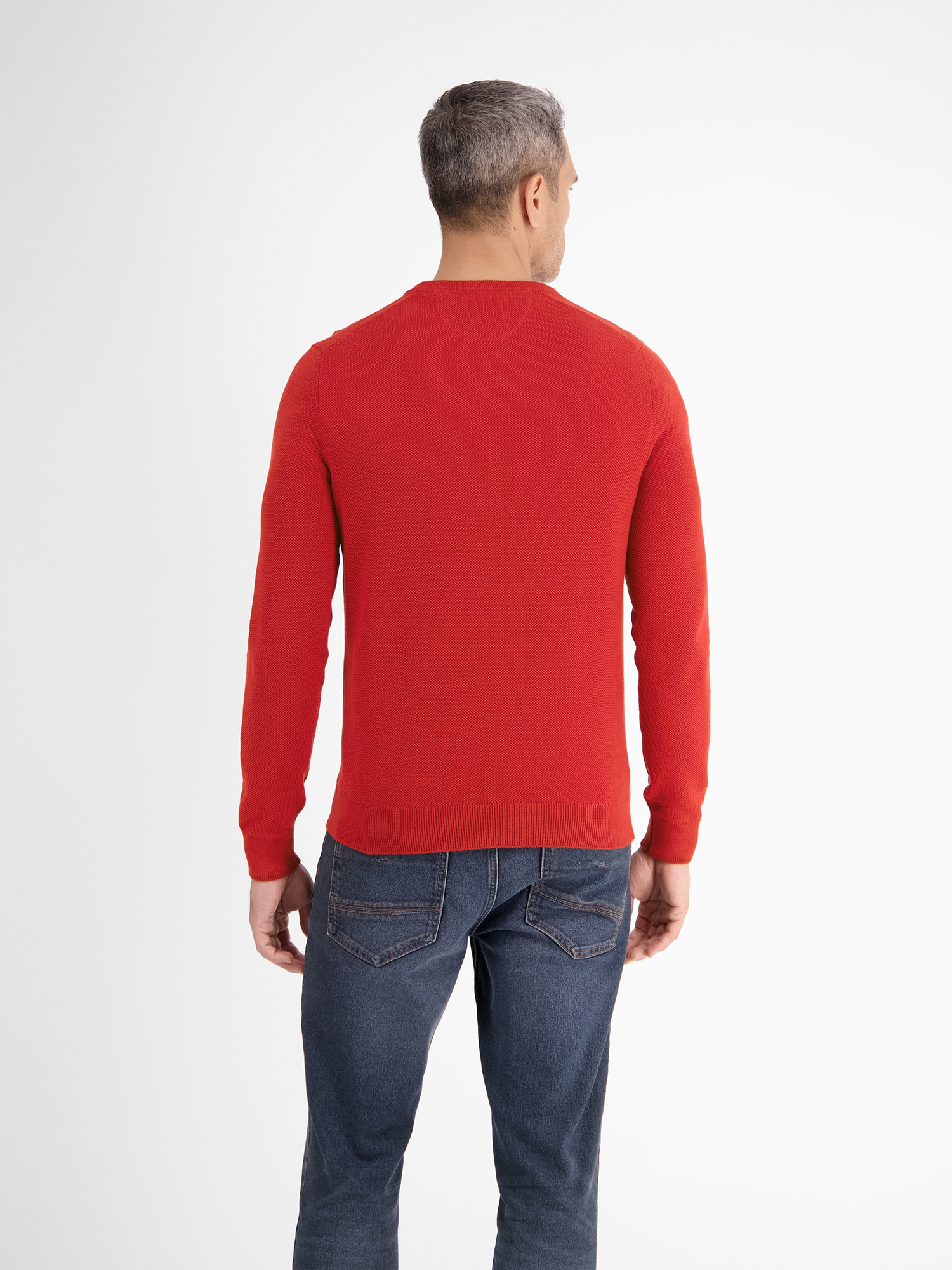 Thumbnail - LERROS Strickpullover "LERROS Leichter Strickpullover mit schmaler Rippstruktur"