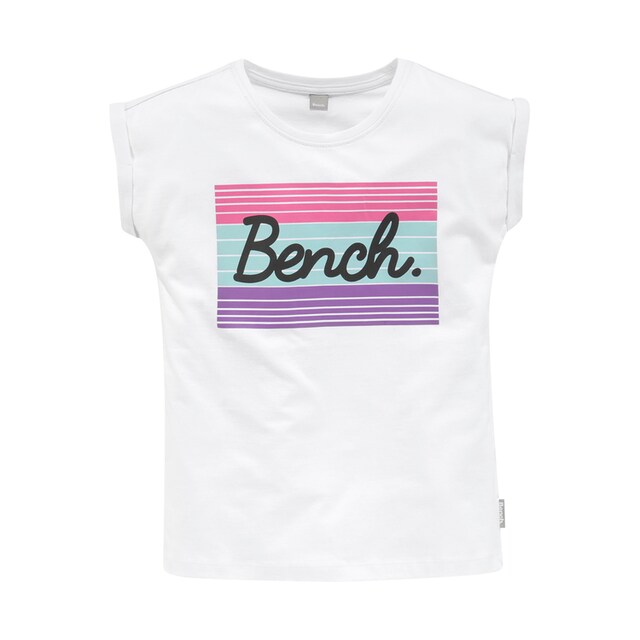 Bench. T-Shirt, mit großem Logodruck ▷ für | BAUR