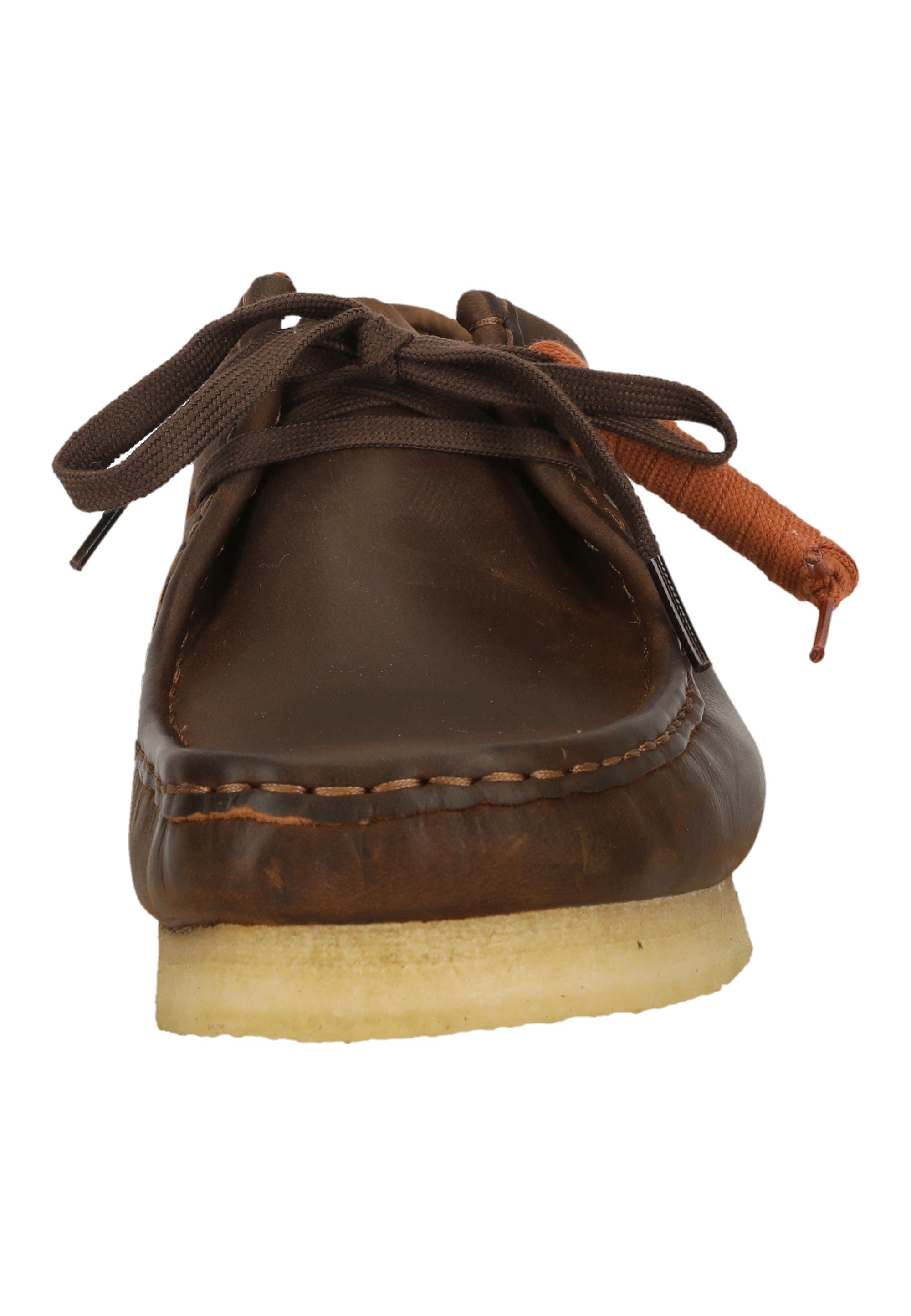 Clarks Schnürschuh »Wallabee Beeswax«  im klassischen Design