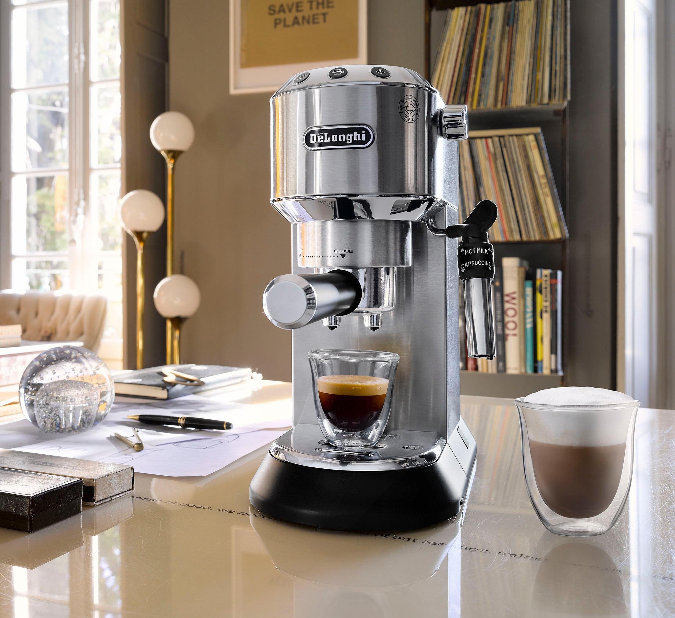De'Longhi Espressomaschine »Dedica Style EC 685.B«, Siebträger, 1350 Watt, 15 Bar