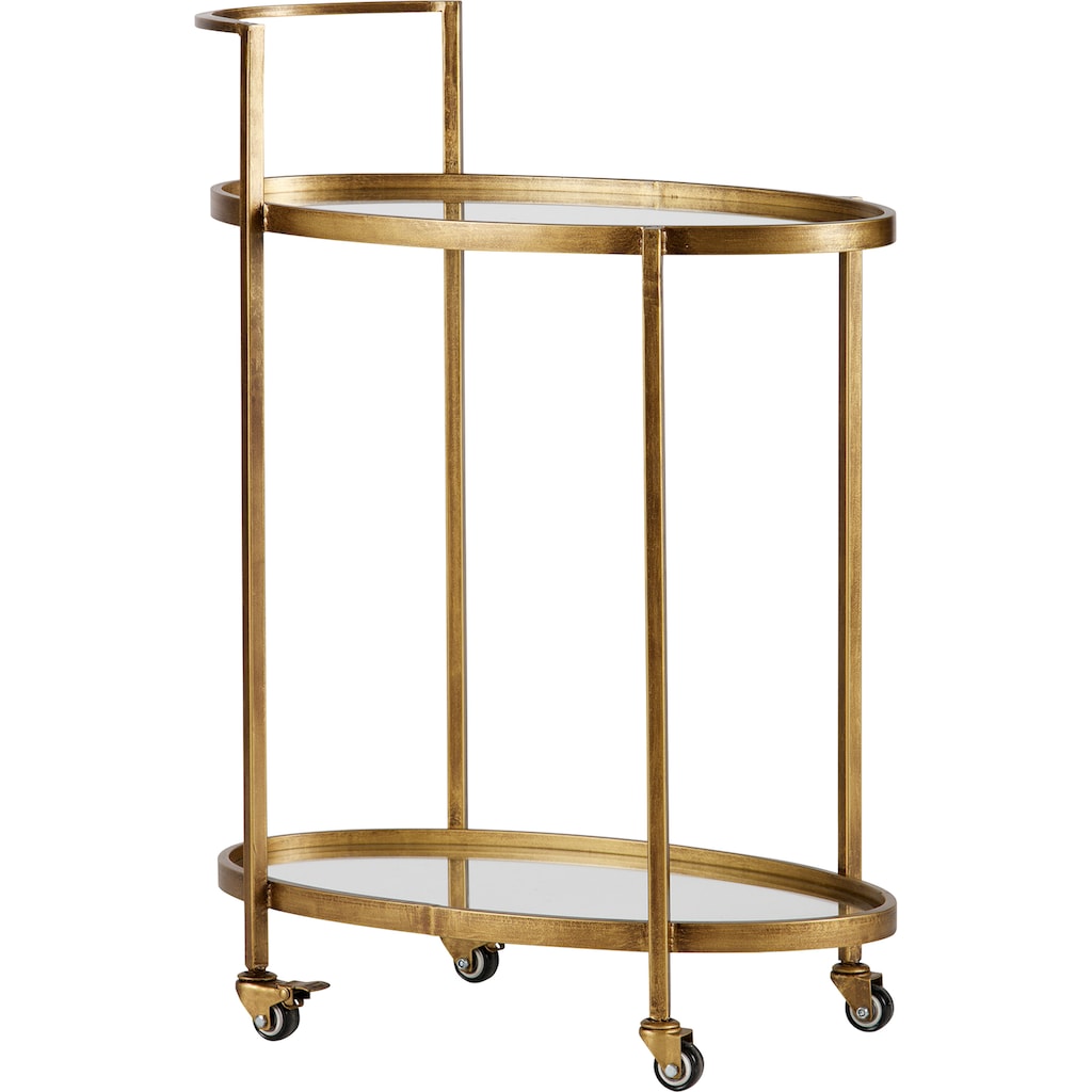 BePureHome Sideboard »Push Trolley Metall Antique Brass«