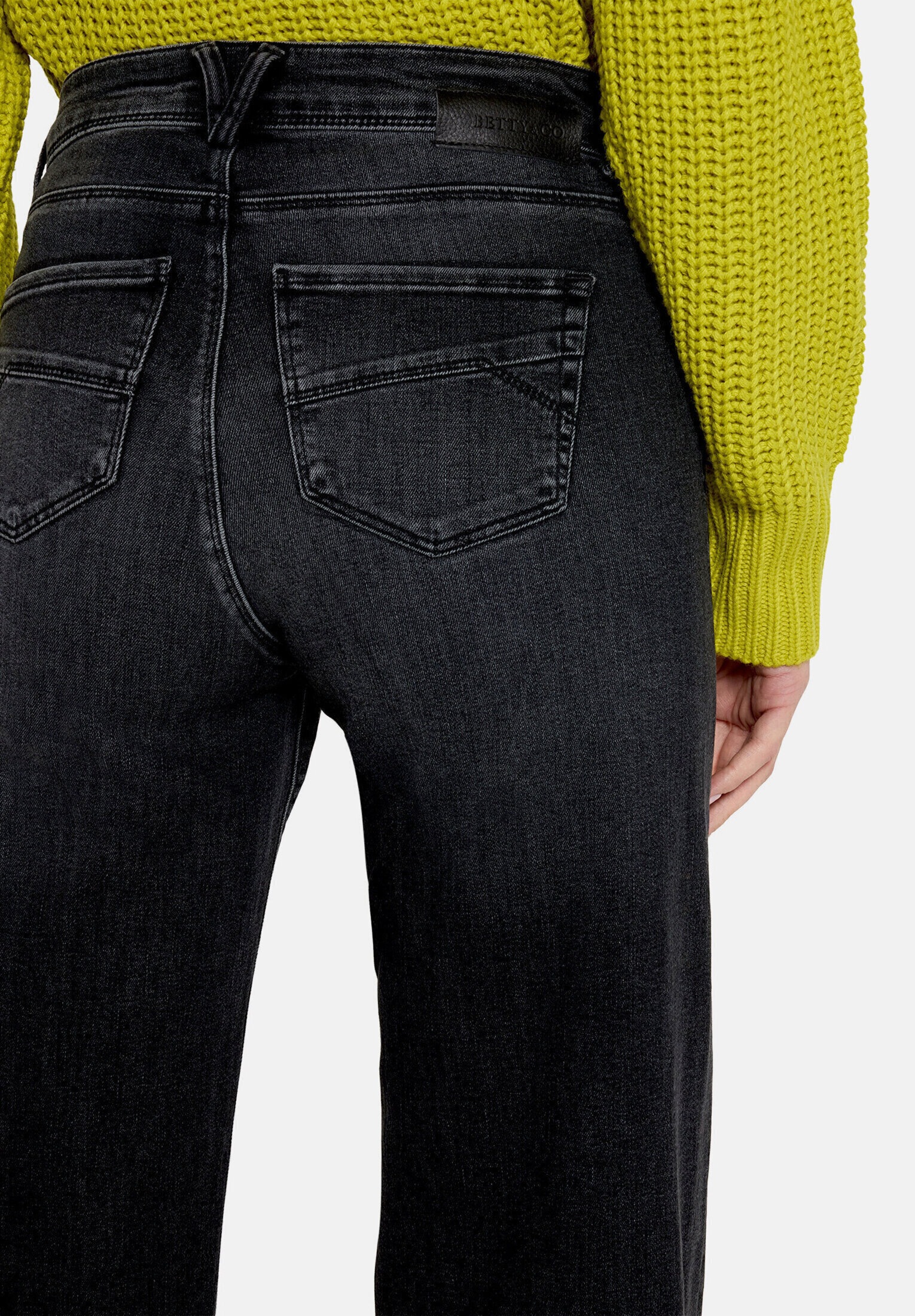 Betty&Co High-waist-Jeans »Damen mit Strass«