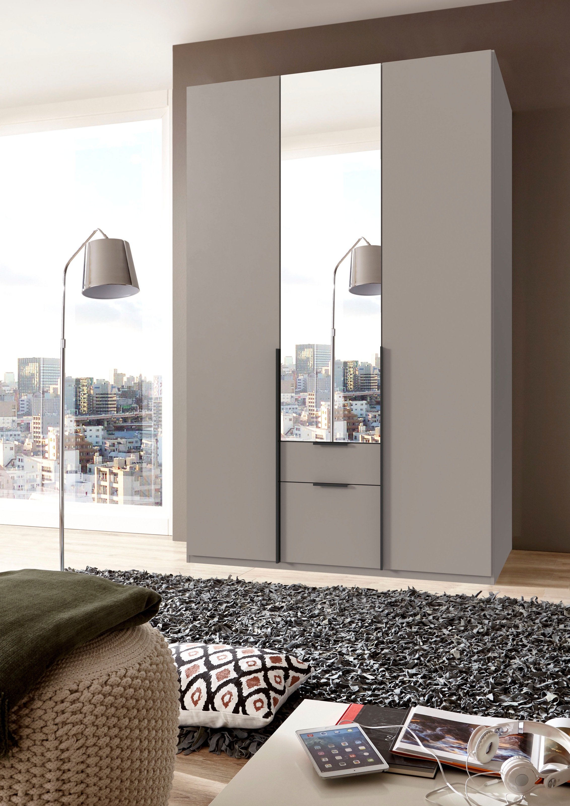 Wimex Drehtürenschrank "Mugano, 135 oder 180cm breit, 208 oder 236cm hoch, günstig online kaufen